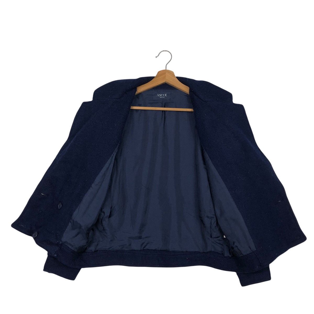 Japanese Brand 📌Vintage Bomber Jacket Double Collar Ascot Issey Miyake Size US M / EU 48-50 / 2 - 14 Thumbnail