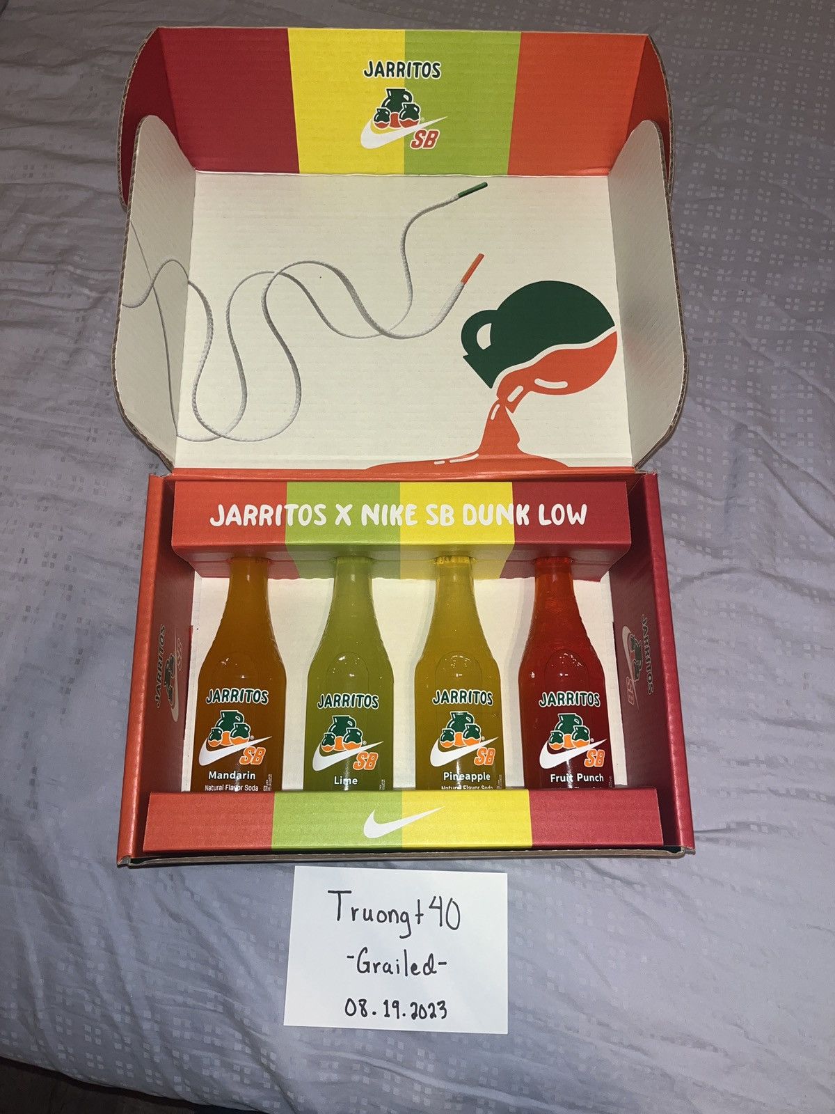 Nike Jarritos Nike SB Limited Edition Box and Soda Bottles | Grailed