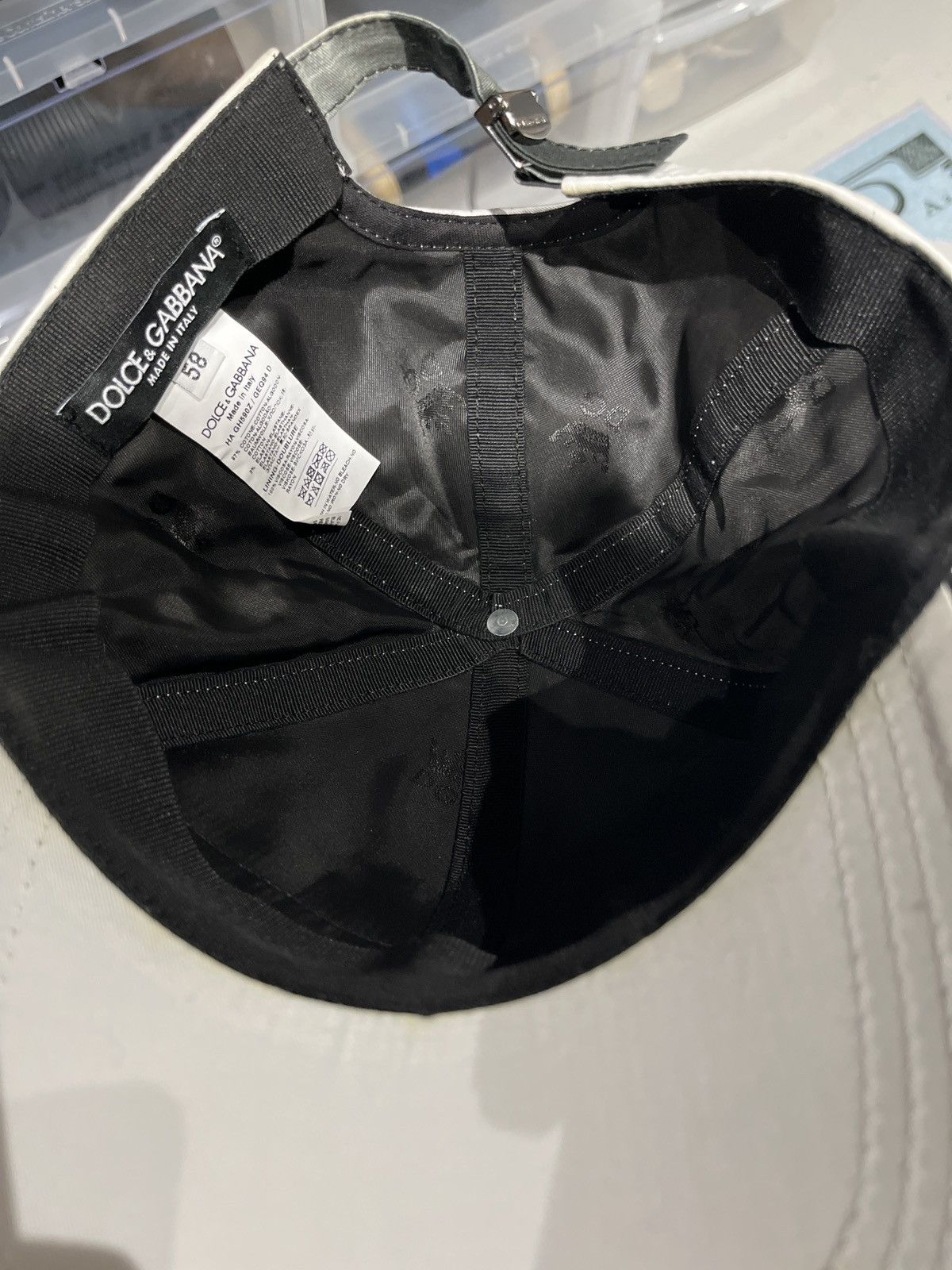 Dolce & Gabbana Dolce & Gabbana “Feel Your Soul” Camo Cap-Size 58 Size ONE SIZE - 4 Thumbnail