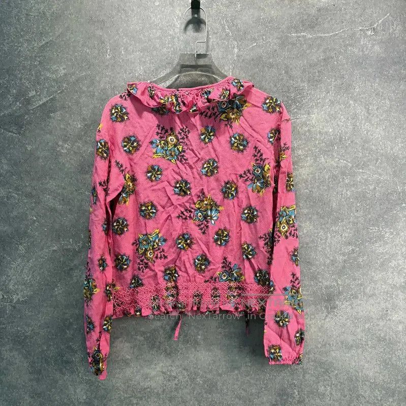 Valentino Valentino Pink Silk T-Shirt for Women . Size M / US 6-8 / IT 42-44 - 2 Thumbnail