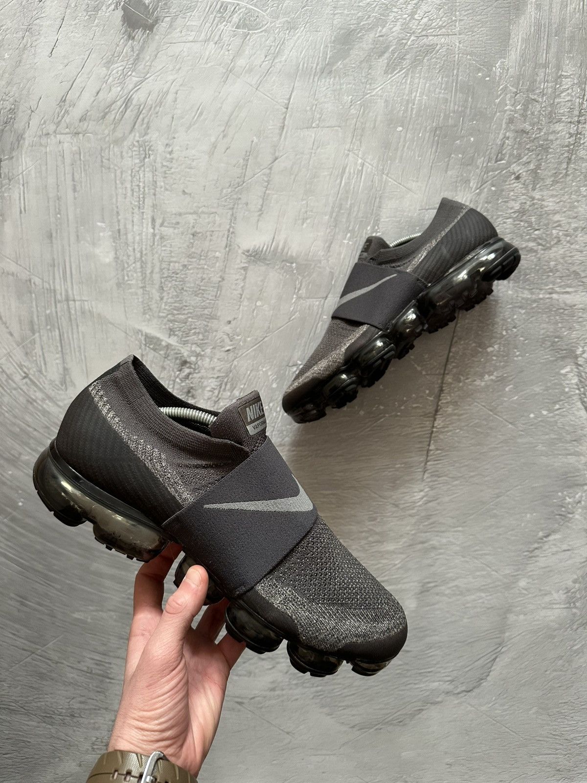 Nike Air Vapormax Flyknit Moc Midnight Fog Grey AH3397-013