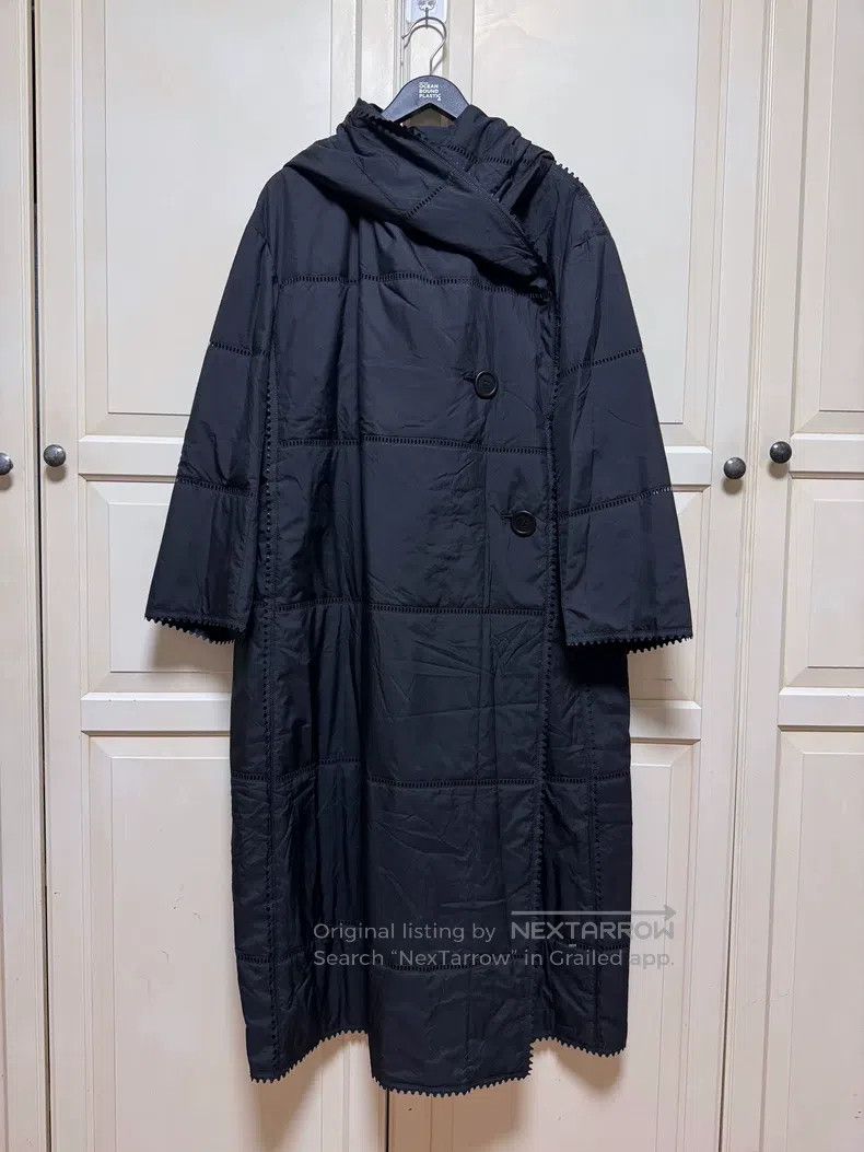 Issey Miyake Issey Miyake Black Hooded Long Light Cotton Coat Size M / US 6-8 / IT 42-44 - 1 Thumbnail
