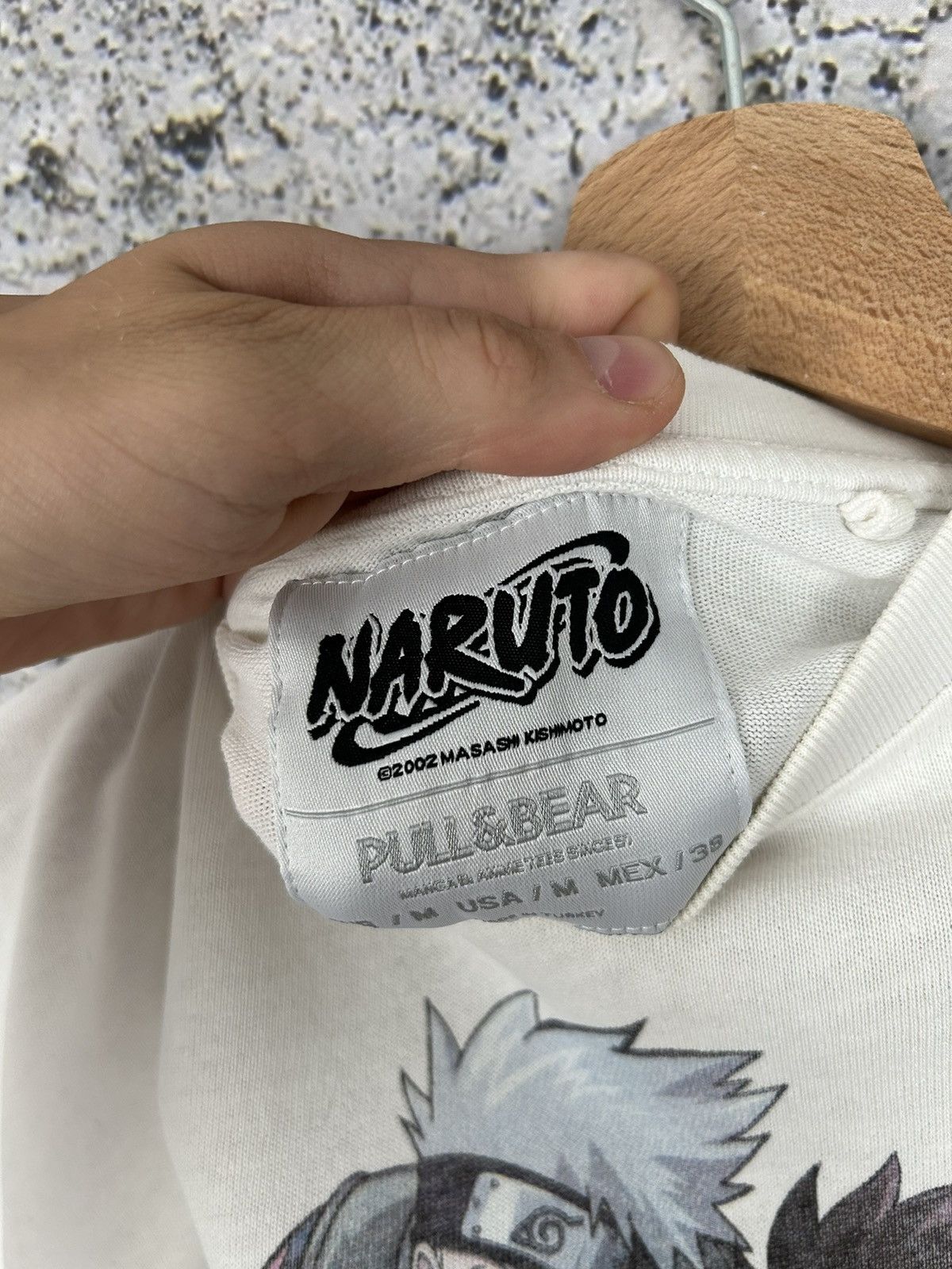Anime Vintage Naruto 2002 Anime Manga Movie Graphic Tee Rare Size US M / EU 48-50 / 2 - 5 Thumbnail