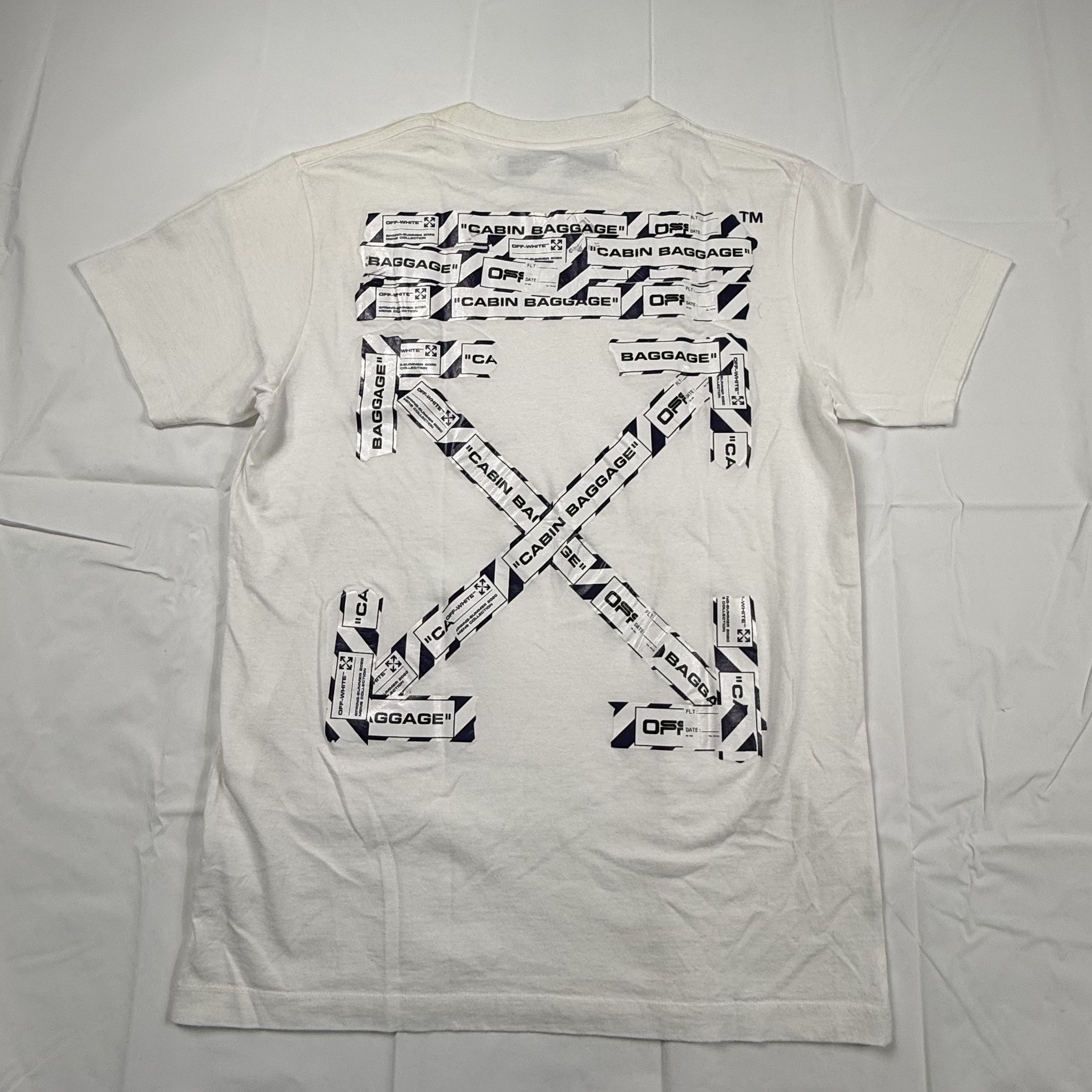 Off-White Off-White Virgil Abloh OFF Logo White Cotton T-Shirt Size US M / EU 48-50 / 2 - 1 Thumbnail