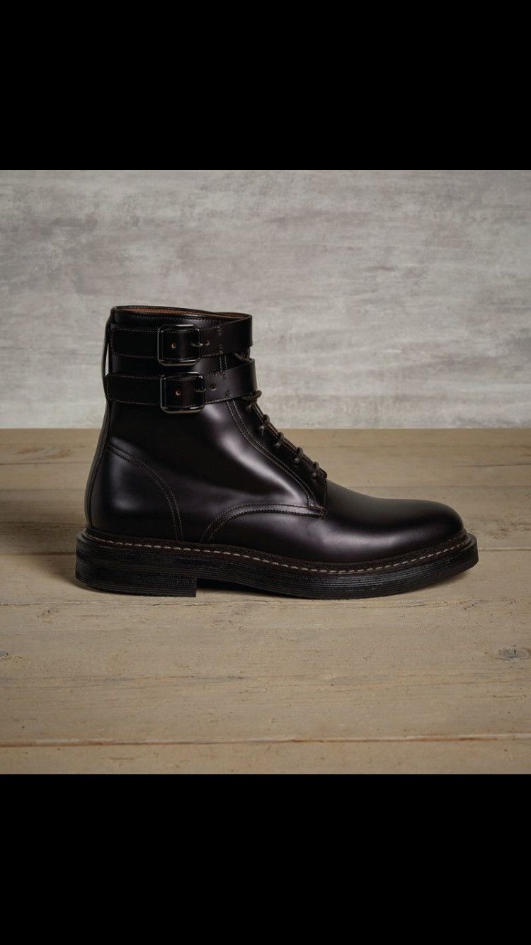 Brunello Cucinelli NWT leather double buckle boots Size US 9 / EU 42 - 2 Thumbnail