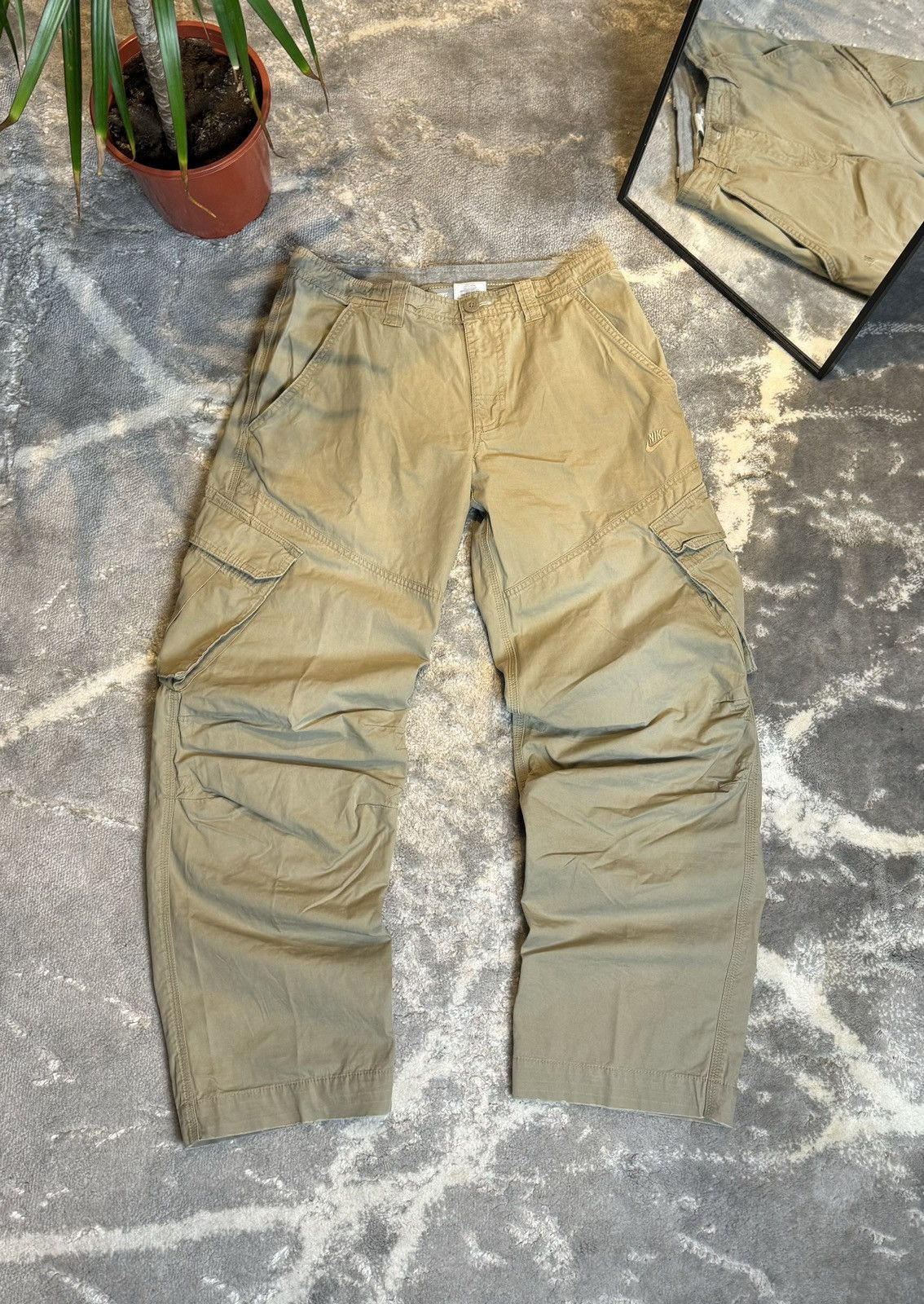00s Nike Vintage Cargo Multipocket Baggy Y2K Pants Gorpcore