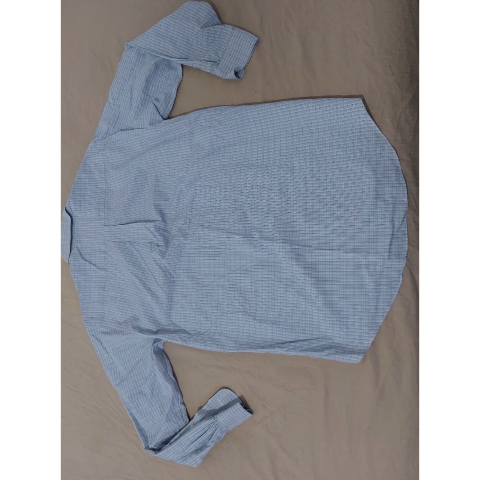 Brooks Brothers Brooks Brothers Dress Shirt S Small Blue Cotton Mens Button Shirt Size 36R - 5 Thumbnail
