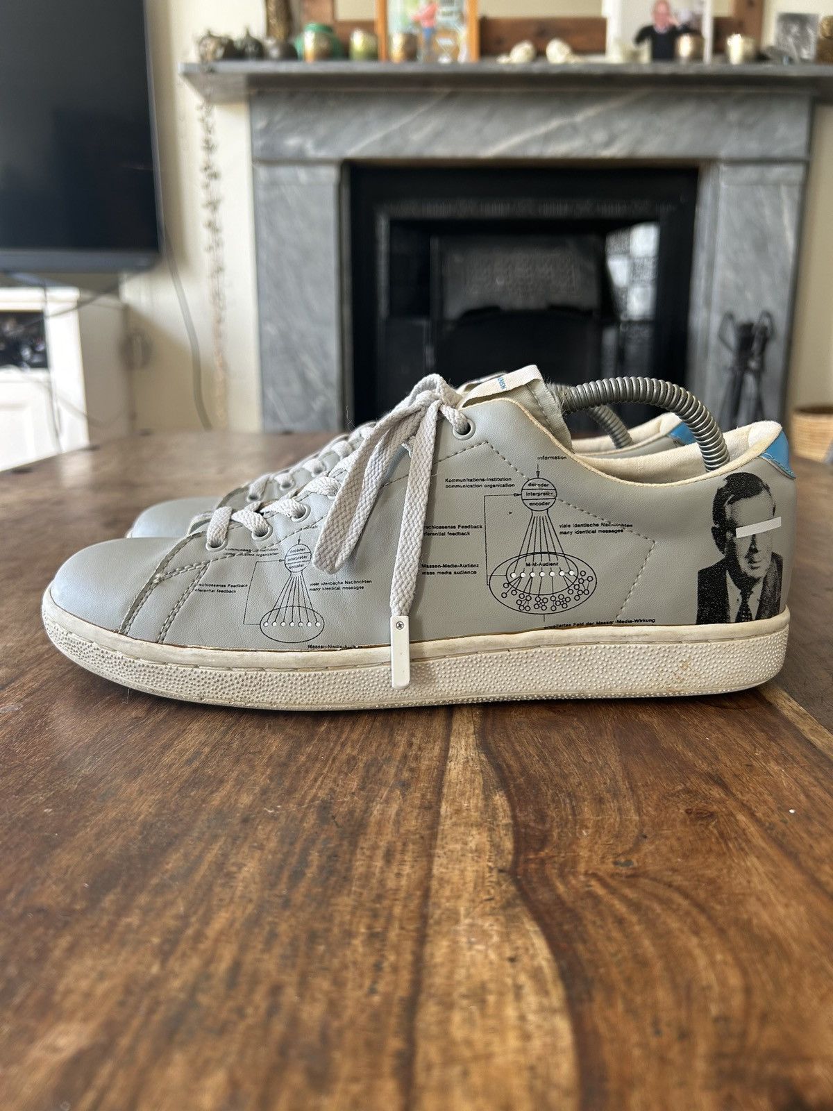 Undercover AW2010 Undercover ‘Avakareta Life’ Court Sneakers Size US 10 / EU 43 - 1 Thumbnail