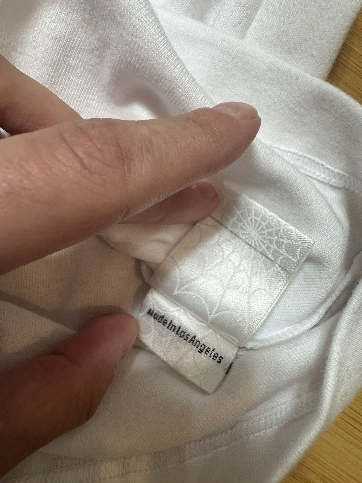 Sp5der Sp5der OG Web Baby Tee - Size Women’s Small Size S / US 4 / IT 40 - 6 Thumbnail