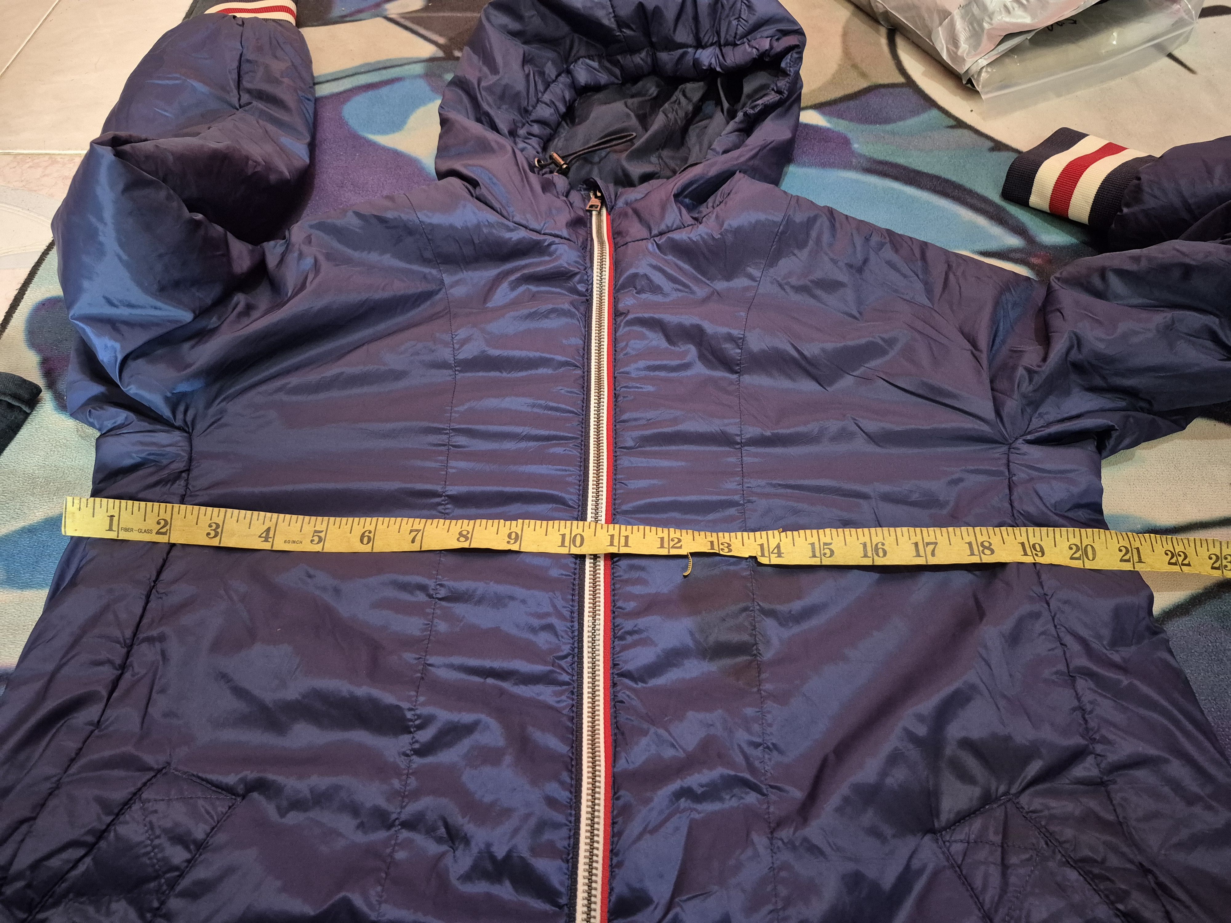 Tommy Hilfiger 🔥 Tommy Hilfiger Jeans Down Puffer Jacket Hoodie Size US XS / EU 42 / 0 - 15 Thumbnail
