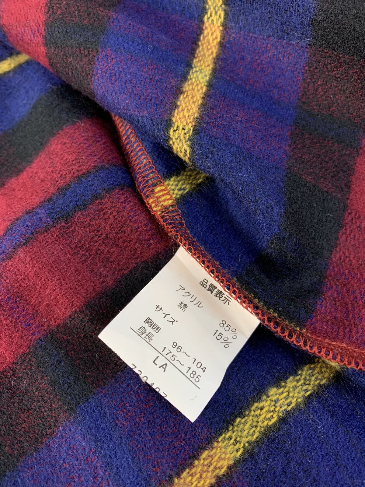 Pierre Balmain Hype Vent Vent Pierre Balmain Paris Flannel Plaid Check Size US L / EU 52-54 / 3 - 9 Thumbnail