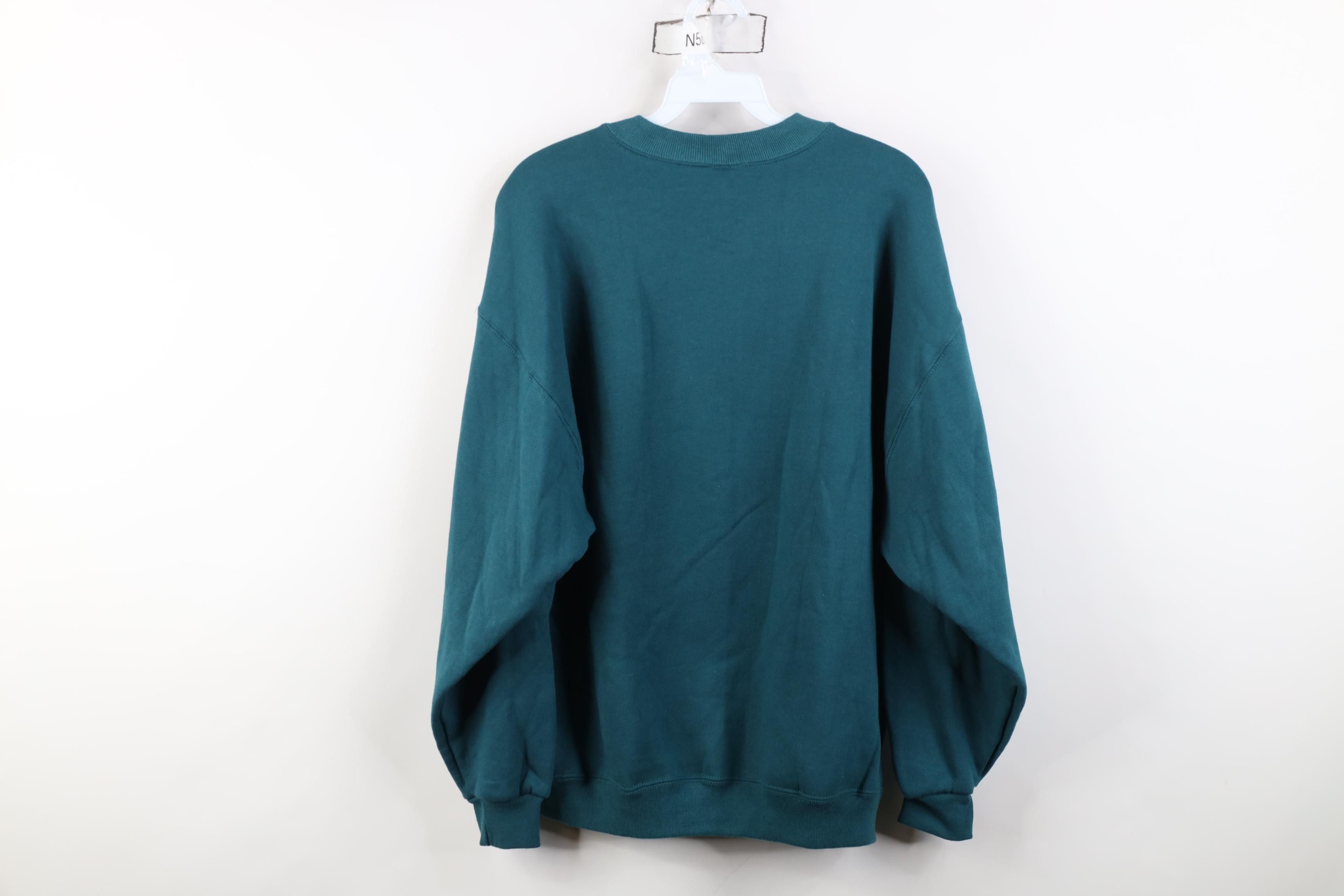 Vintage Deadstock Vintage 90s Streetwear Crewneck Sweatshirt USA Size L / US 10 / IT 46 - 9 Thumbnail