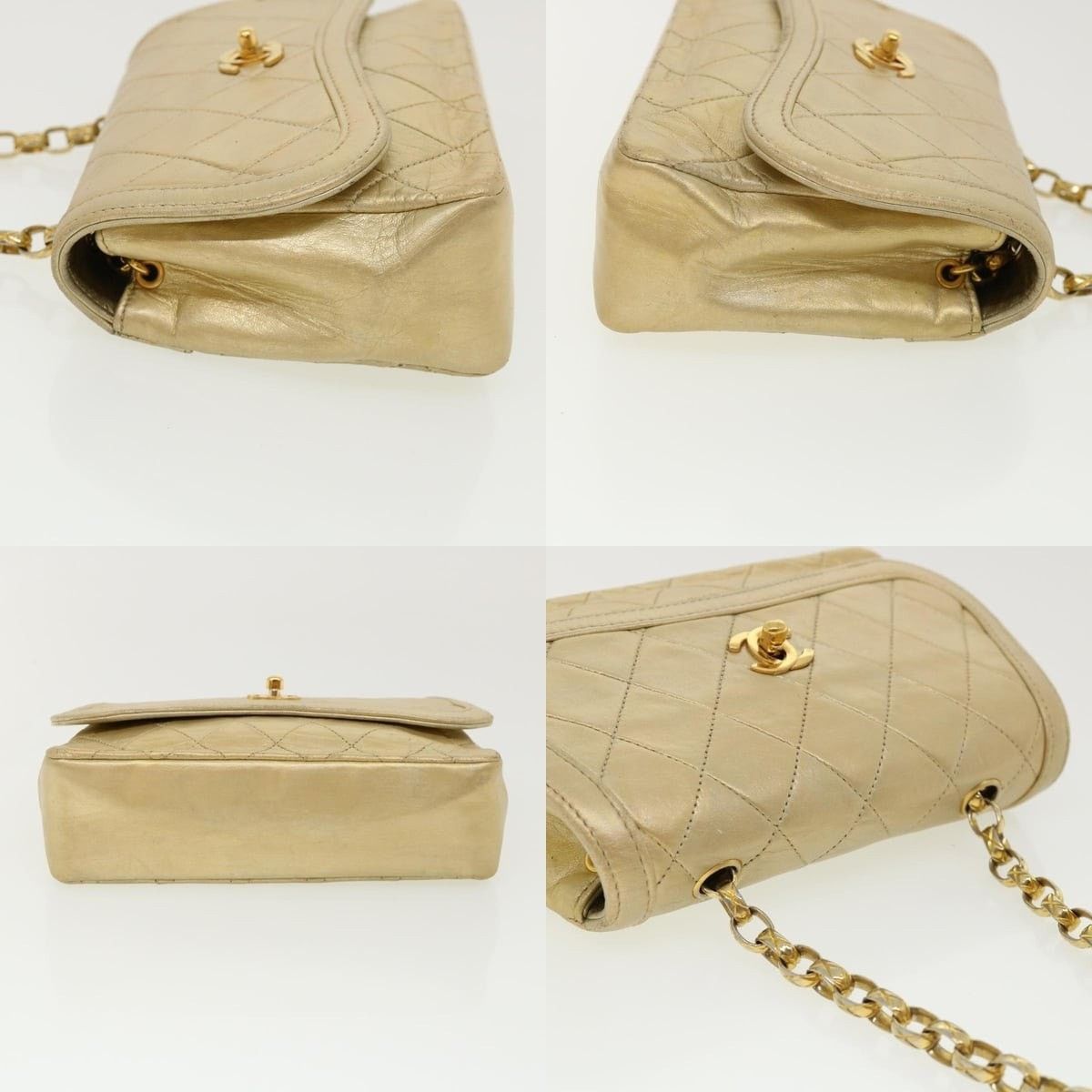 Chanel Chanel Matelasse Turn Lock Chain Shoulder Bag Size ONE SIZE - 3 Thumbnail