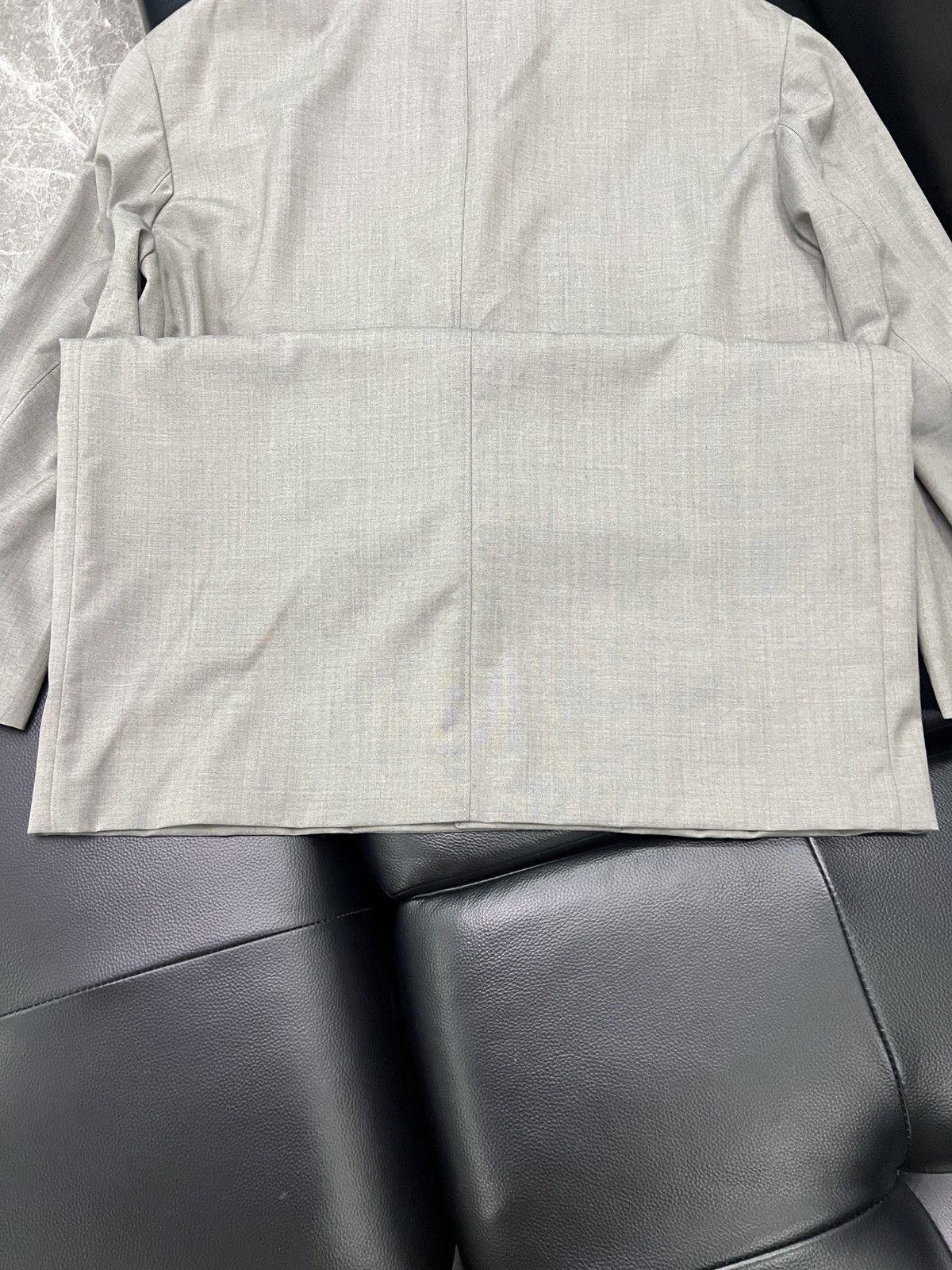 Lemaire Lemaire Structured Shoulder Wool Coat Size 42L - 18 Thumbnail