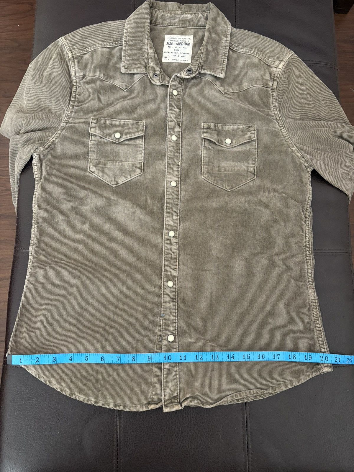 Allsaints Old School Allsaints Spitalfields Size US M / EU 48-50 / 2 - 9 Thumbnail