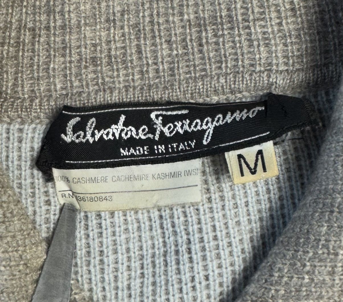 Salvatore Ferragamo Salvatore Ferragamo 100% Cashmere Knit Button Cardigan Size M / US 6-8 / IT 42-44 - 16 Thumbnail