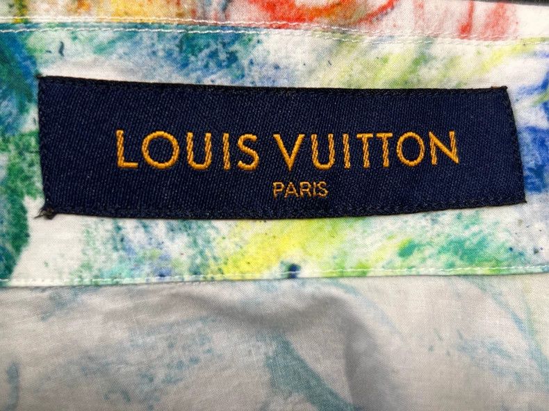 Louis Vuitton Louis Vuitton Crayon Graffiti Short Sleeve Shirt Size US S / EU 44-46 / 1 - 5 Thumbnail