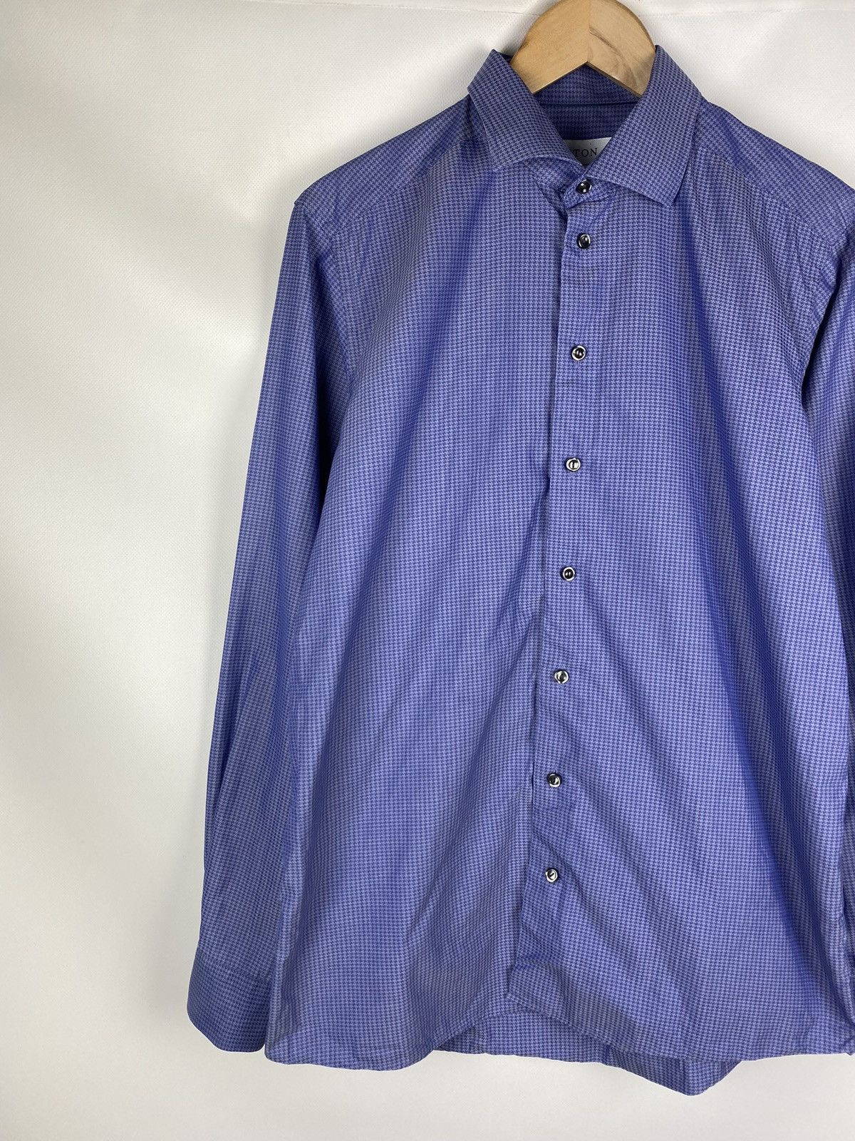 Eton Eton Contemporary men’s long sleeve button up shirt Size US M / EU 48-50 / 2 - 2 Thumbnail