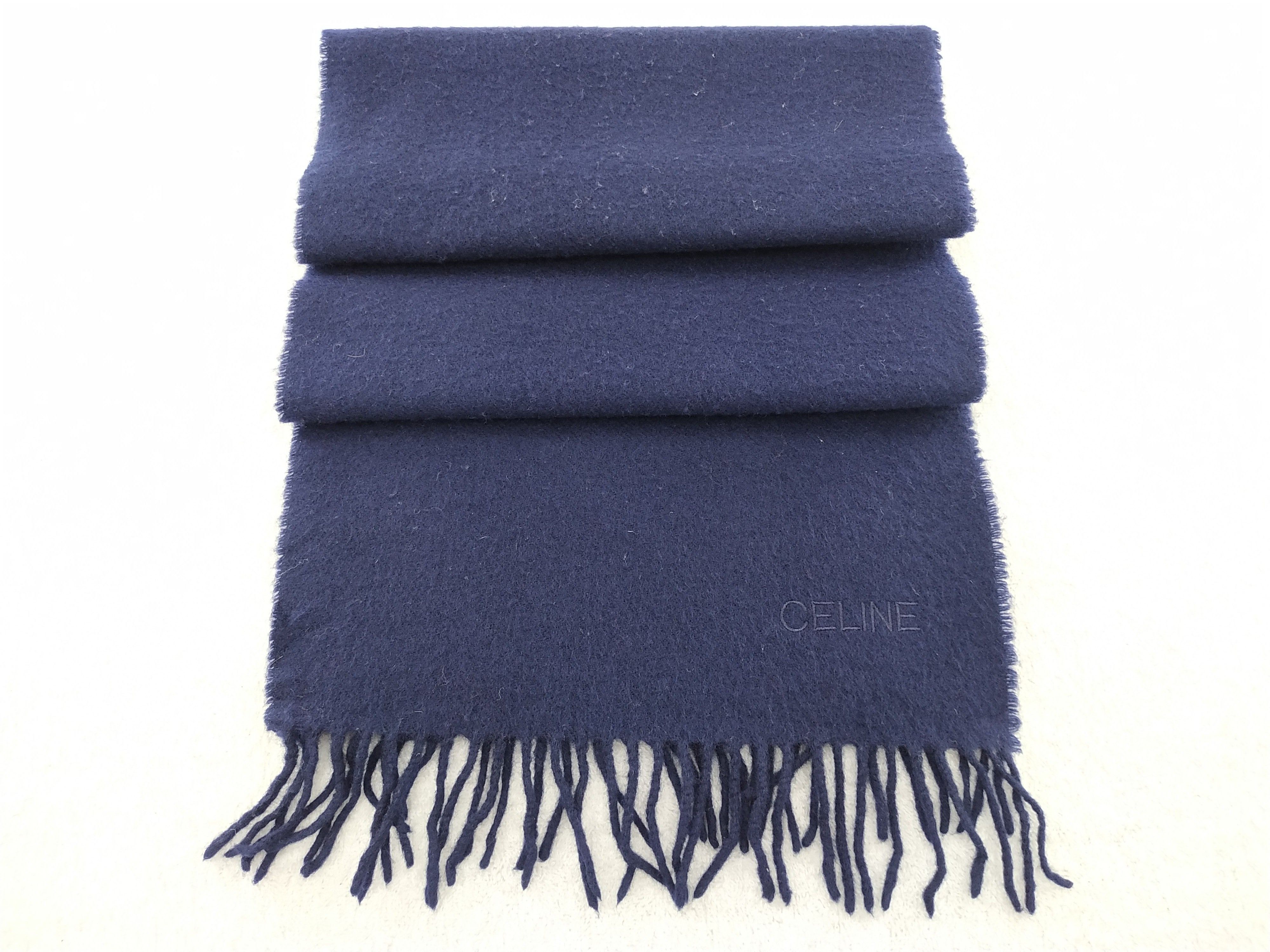 Celine Vintage Celine Scarf/Muffler/Neckwear MF308 Size ONE SIZE - 2 Thumbnail