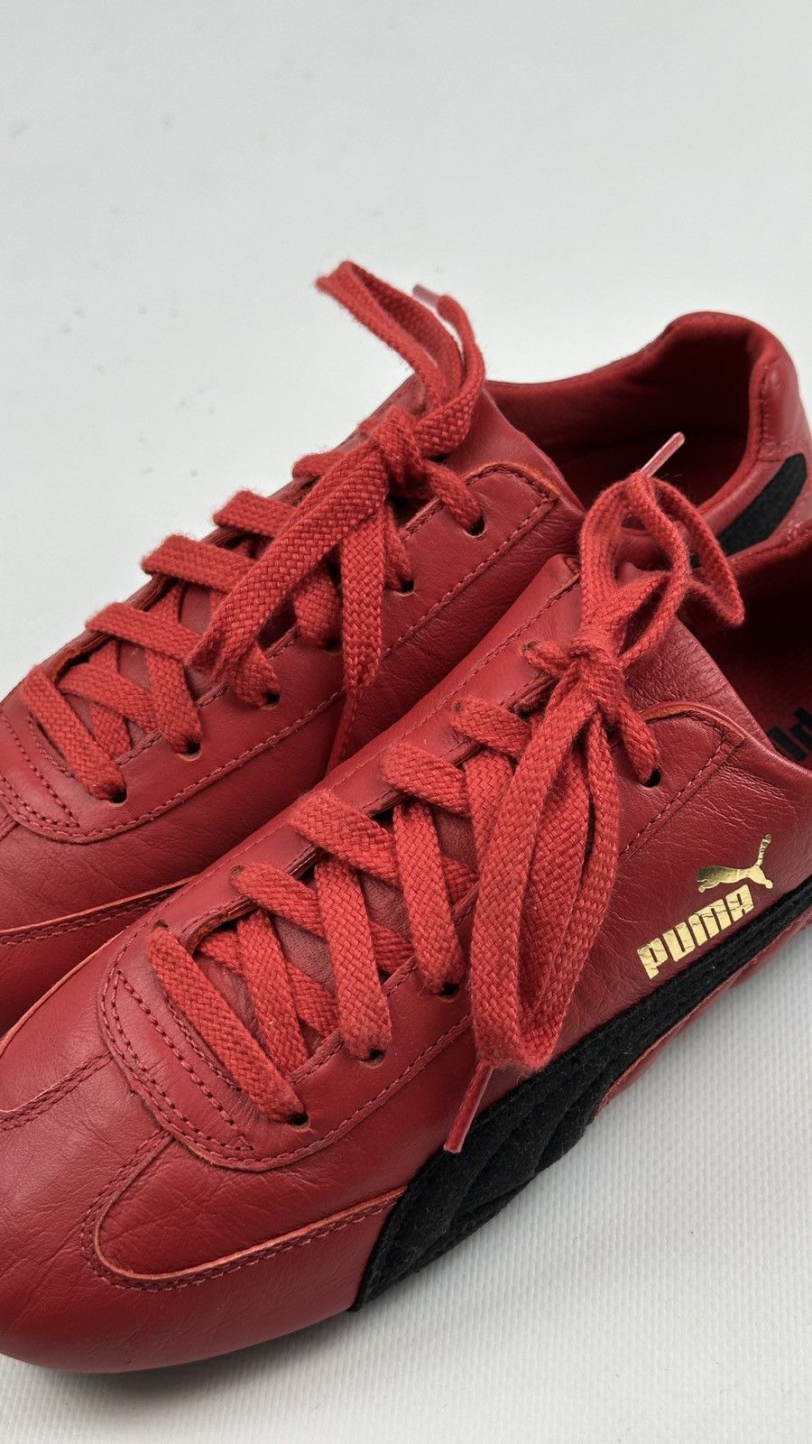 Puma Vintage Puma Speedcat Dark Red Sneakers Size US 5 / IT 35 - 8 Thumbnail