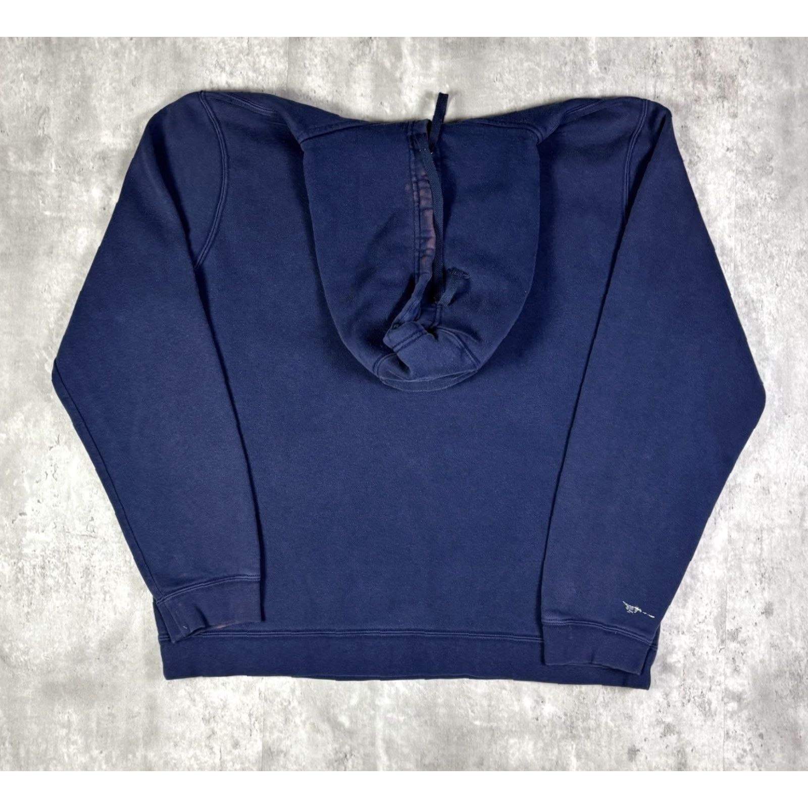 Nike VINTAGE Nike Pullover Hoodie Navy Blue XL Mens Penn State Football 90s University College Graphic Print Hooded Pockets Size US XL / EU 56 / 4 - 2 Thumbnail