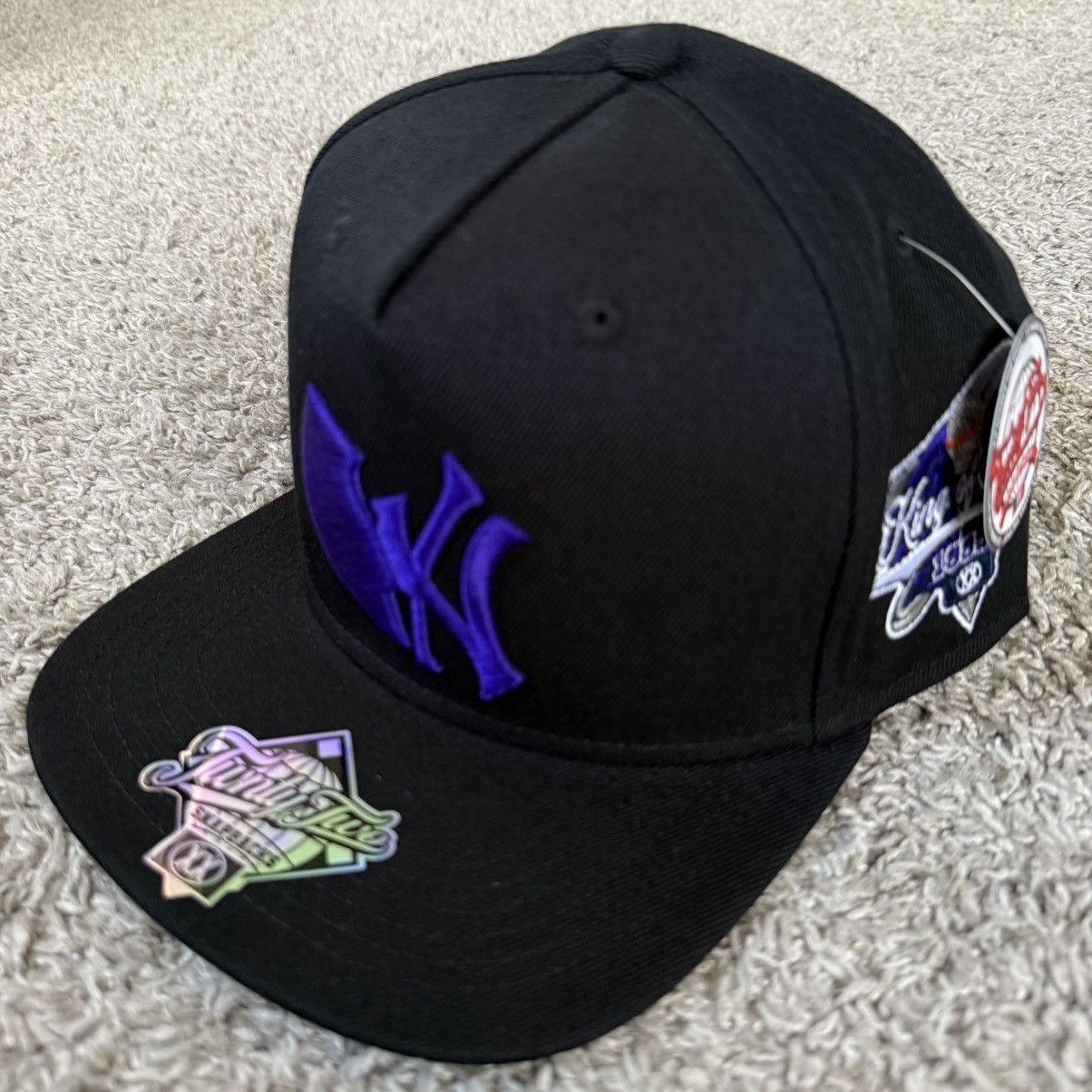 TWNTY-TWO 🟣Wu-Tang Snapback Hat Twnty Two Purple Tape OB4CL