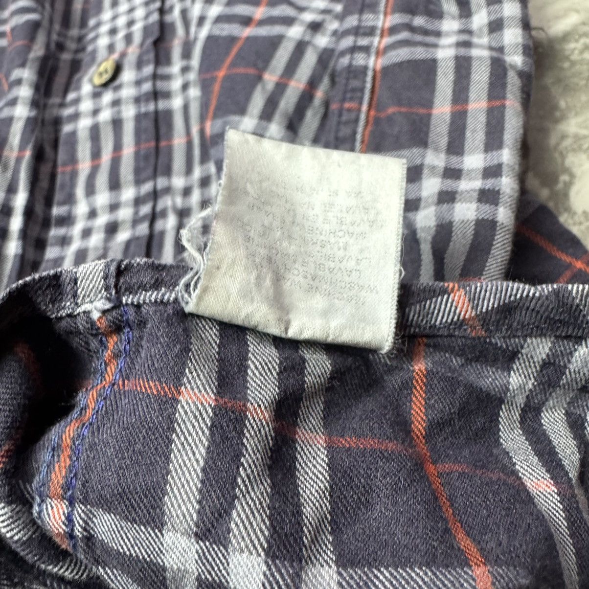Burberry × Vintage Burberry London Shirt Nova Check Rare Collection Size US S / EU 44-46 / 1 - 7 Thumbnail