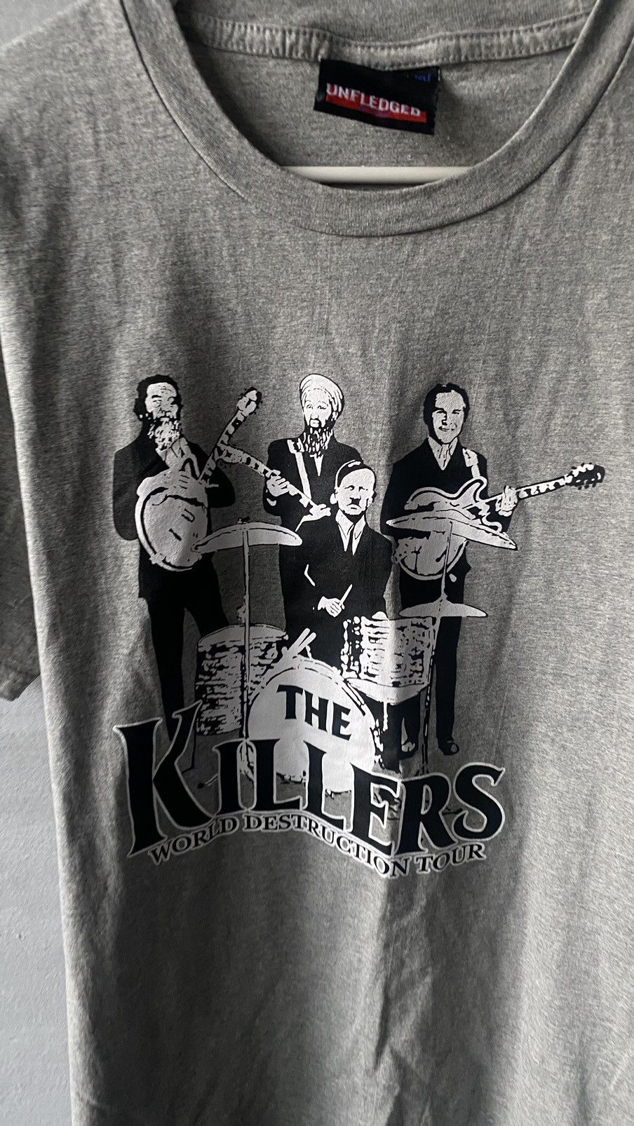 Other Vintage THE KILLER word destruction tour t-shirt Size US L / EU 52-54 / 3 - 4 Thumbnail