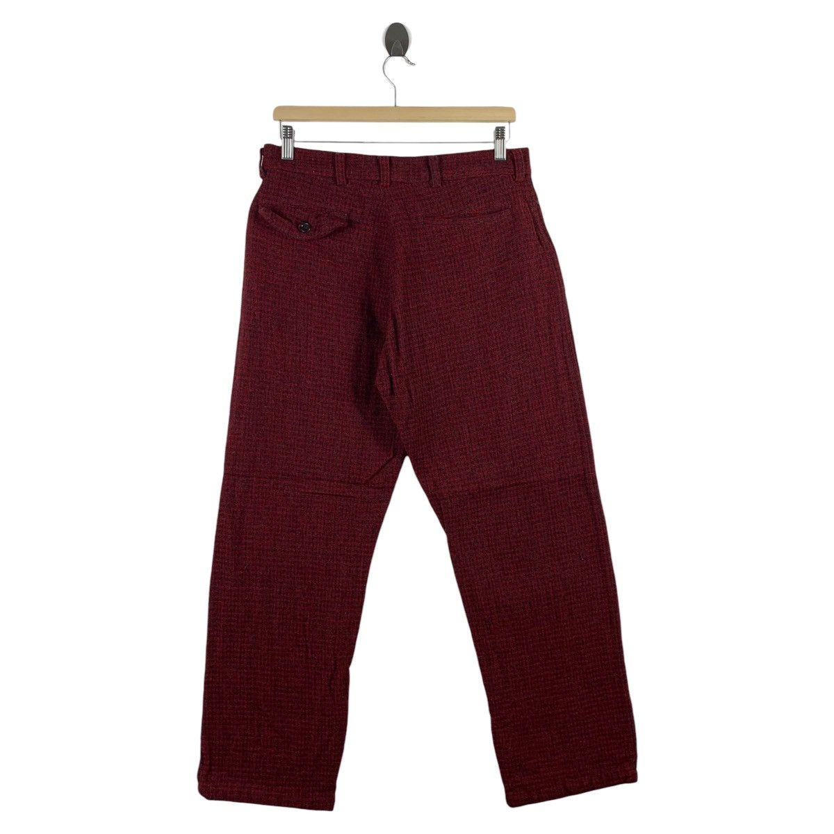Comme des Garcons Homme × Vintage Vintage COMME des GARÇONS homme AD 2000 checked tweed pants Size US 32 / EU 48 - 4 Thumbnail