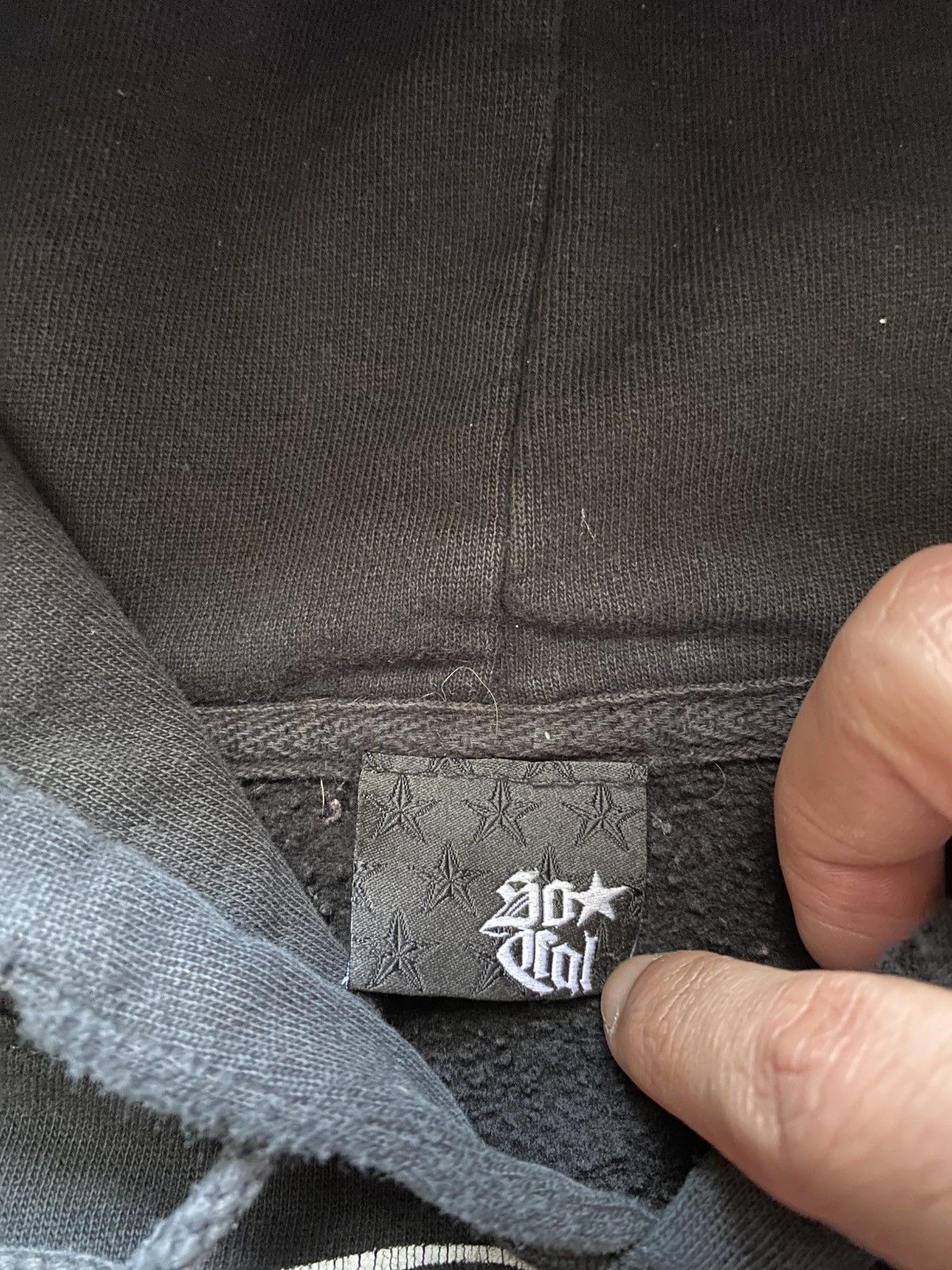 No Fear Y2K NO FEAR SO CAL THRASHED SKATER HOODIE Size US L / EU 52-54 / 3 - 6 Thumbnail
