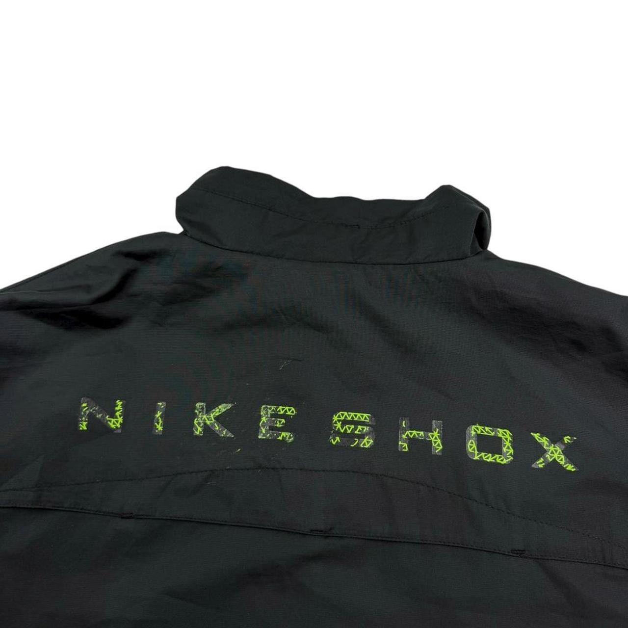 Nike Vintage 2000s Nike Shox Zip Up Track Jacket - Fits Large Size US L / EU 52-54 / 3 - 3 Thumbnail
