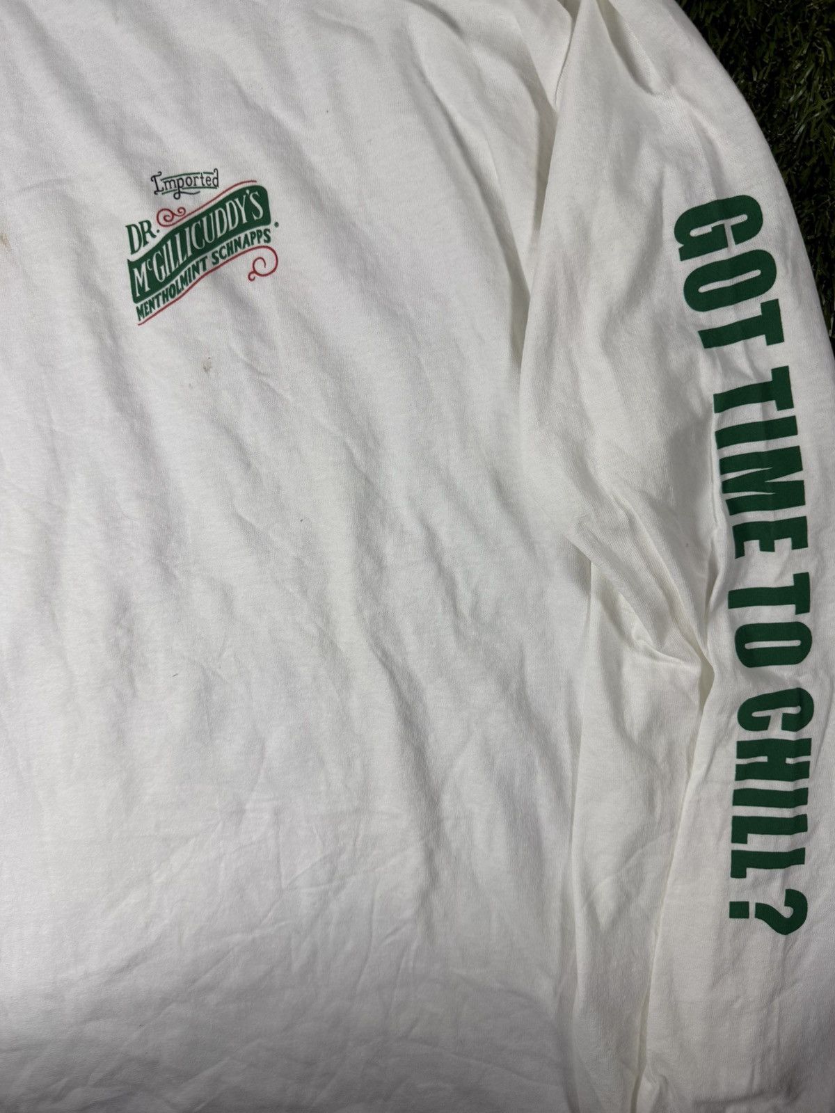 Vintage Vintage Y2k Dr. McGillicuddys Alcohol Liquor Long sleeve Tee Size US XXL / EU 58 / 5 - 3 Thumbnail