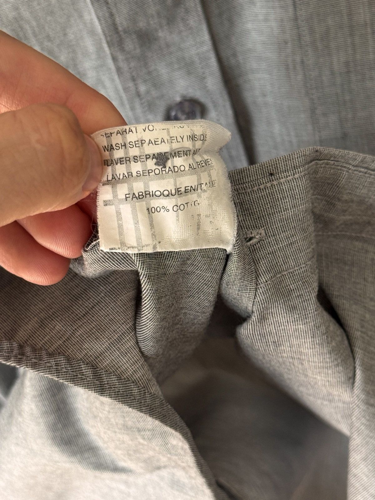 Burberry Burberry grey shirt Size US M / EU 48-50 / 2 - 12 Thumbnail