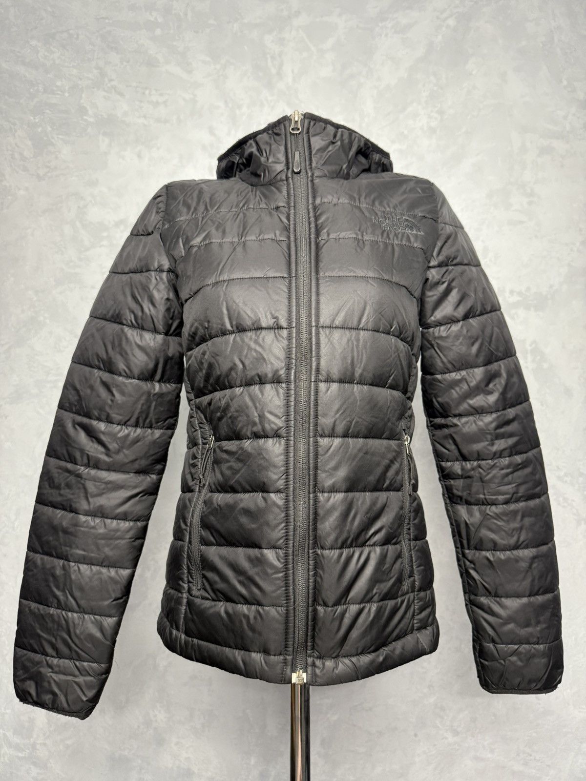 The North Face The Notth Face women’s puffer hooded jacket black Size XS / US 0-2 / IT 36-38 - 1 Thumbnail