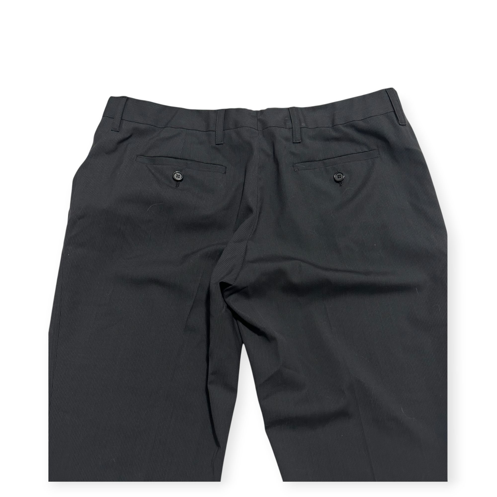 Prada Prada 2006 Wool Pants with Strap & Button Detail – IT 46 Size 32" / US 10 / IT 46 - 8 Thumbnail