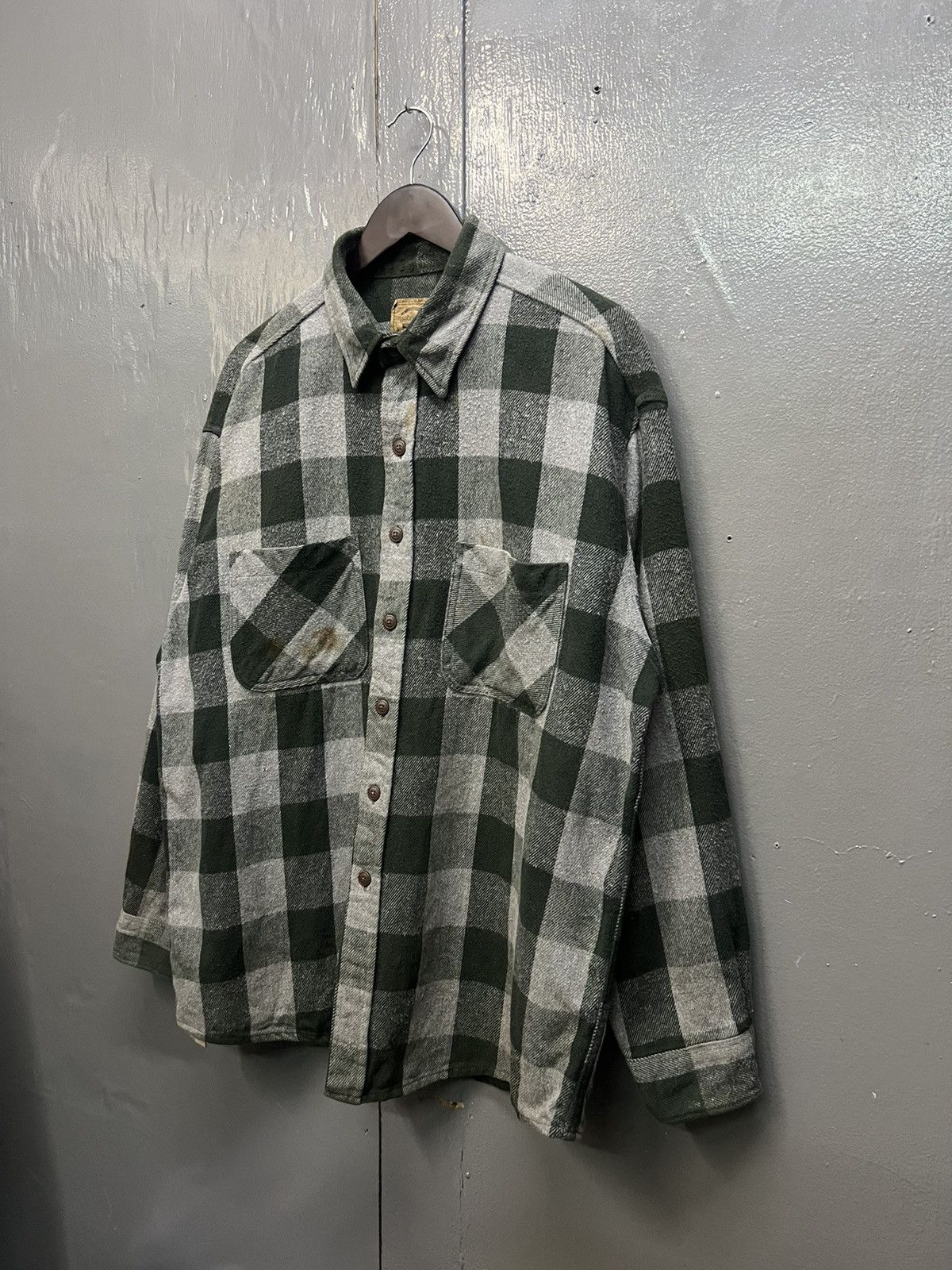 Flannel × Vintage Vintage Johnbay Flannel Plaid Double Pocket Size US XL / EU 56 / 4 - 2 Thumbnail