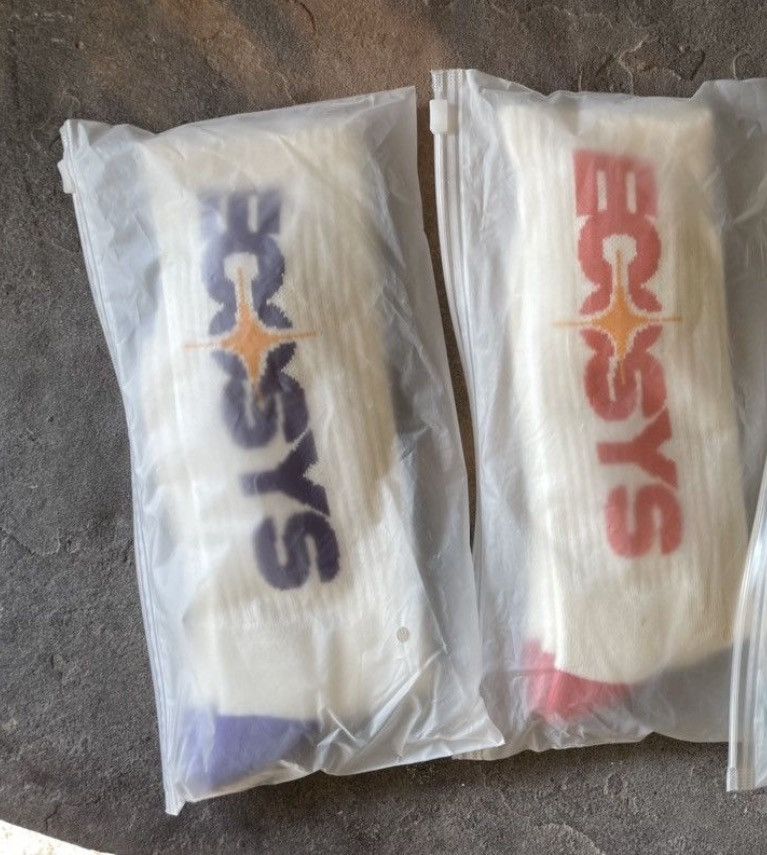 Ecosys Ecosys LA 2 Pack of Logo Socks Size ONE SIZE - 2 Thumbnail