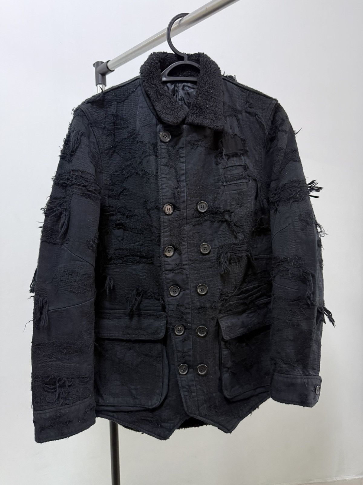 Undercover AW09 "Earmuff Maniac" Destroyed Patchwork Jacket. Size US M / EU 48-50 / 2 - 3 Thumbnail
