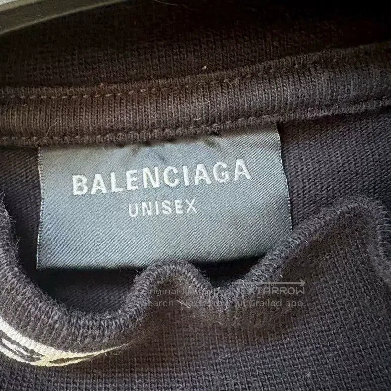 Balenciaga Balenciaga Letter Icon Half High Neck Pullover Short Sleev Size US L / EU 52-54 / 3 - 3 Thumbnail