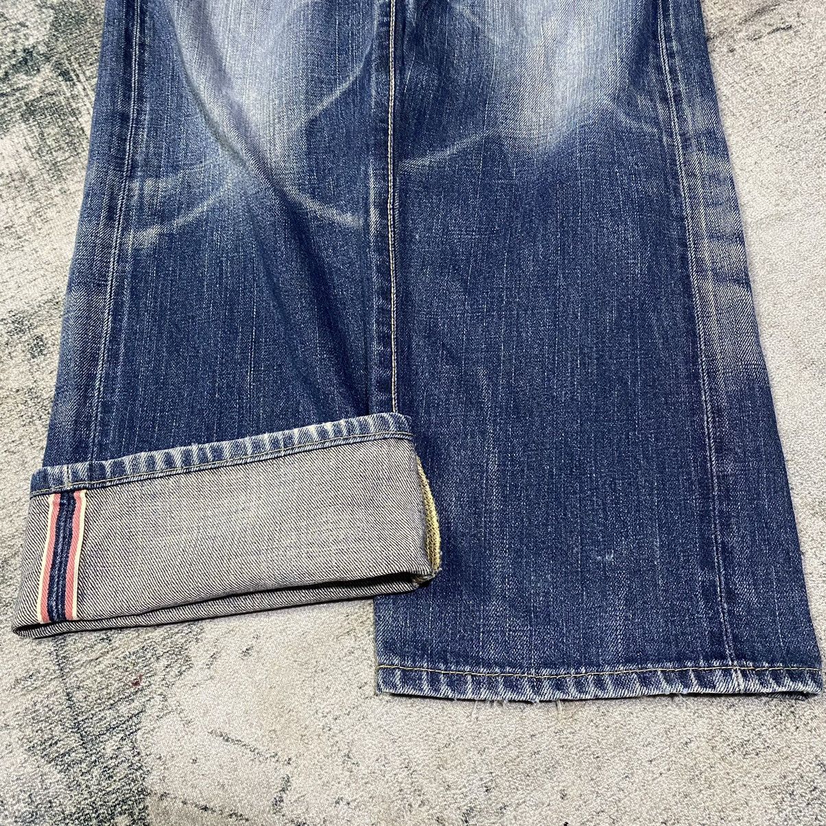 Edwin × Jean Edwin 505 Selvage Denim Distressed Jeans Size US 30 / EU 46 - 6 Thumbnail