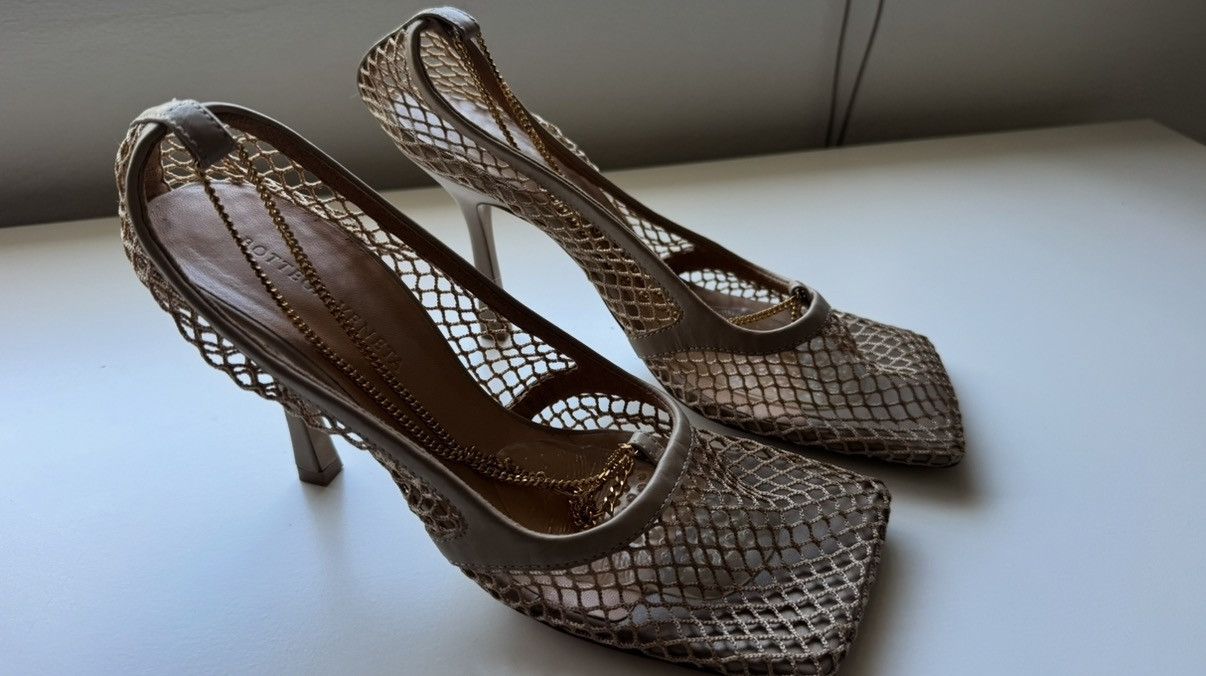 Bottega Veneta Bottega Vaneta Net Heels Size US 8.5 / IT 38.5 - 1 Thumbnail