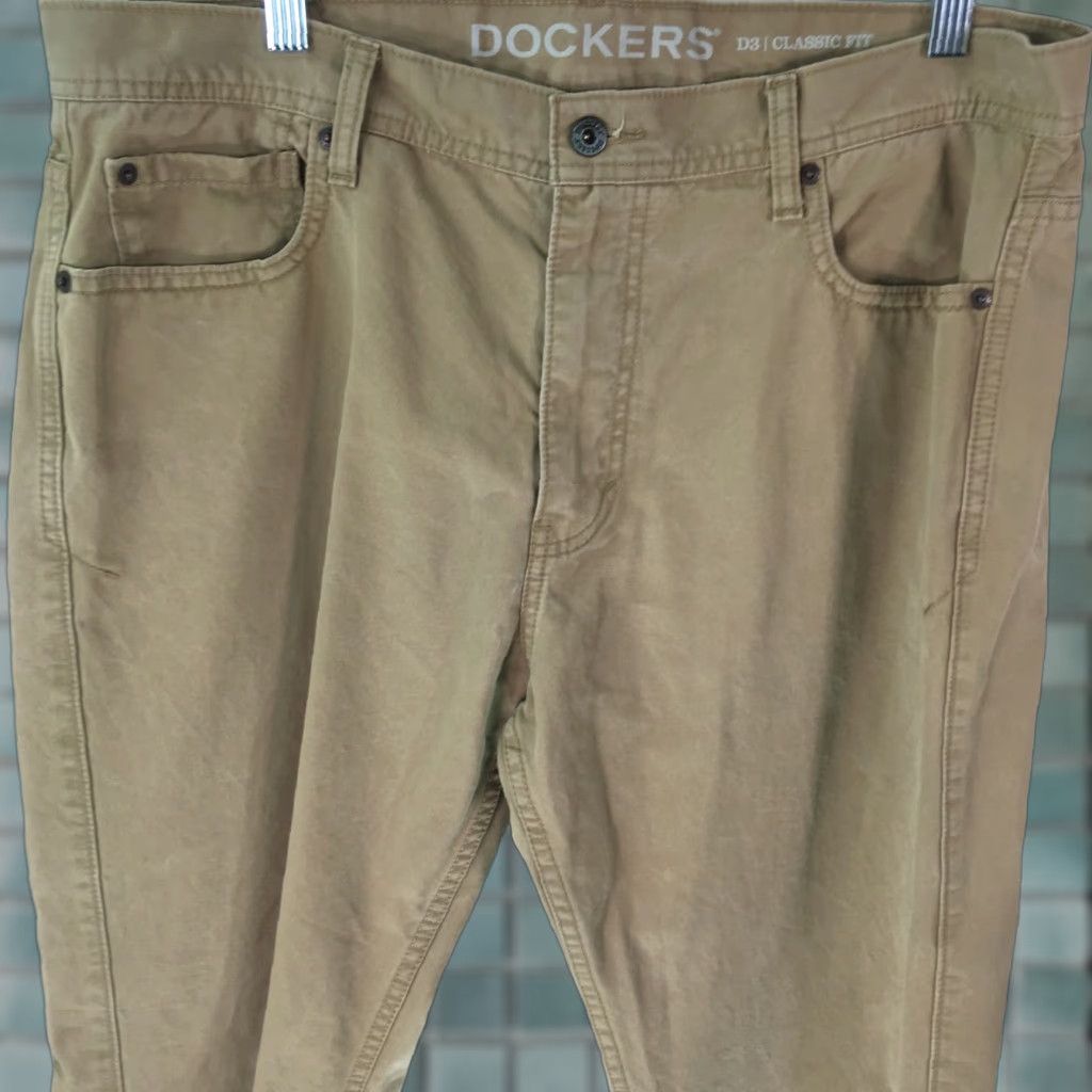 Dockers VINTAGE Dockers Mens Dress Pants Straight Leg Brown 36X32 Regular Size US 36 / EU 52 - 1 Thumbnail