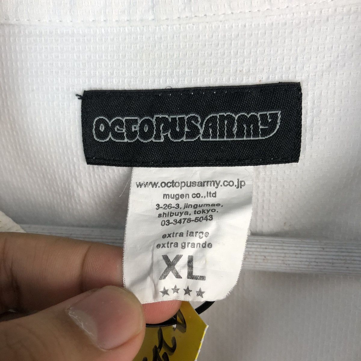 Japanese Brand × Octopus Octopus Army White Workshirt #A2234 Size US XL / EU 56 / 4 - 11 Thumbnail