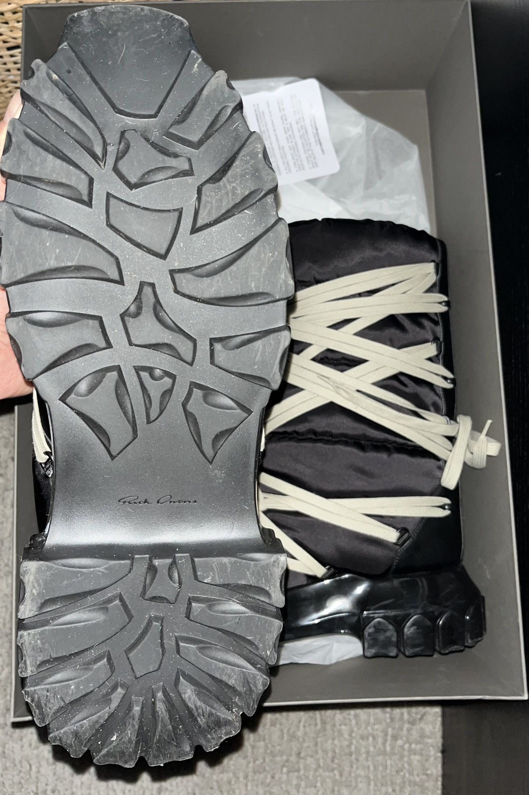 Rick Owens Rick Owens Lunar Boots Megalace FW21 Size US 10 / EU 43 - 5 Thumbnail