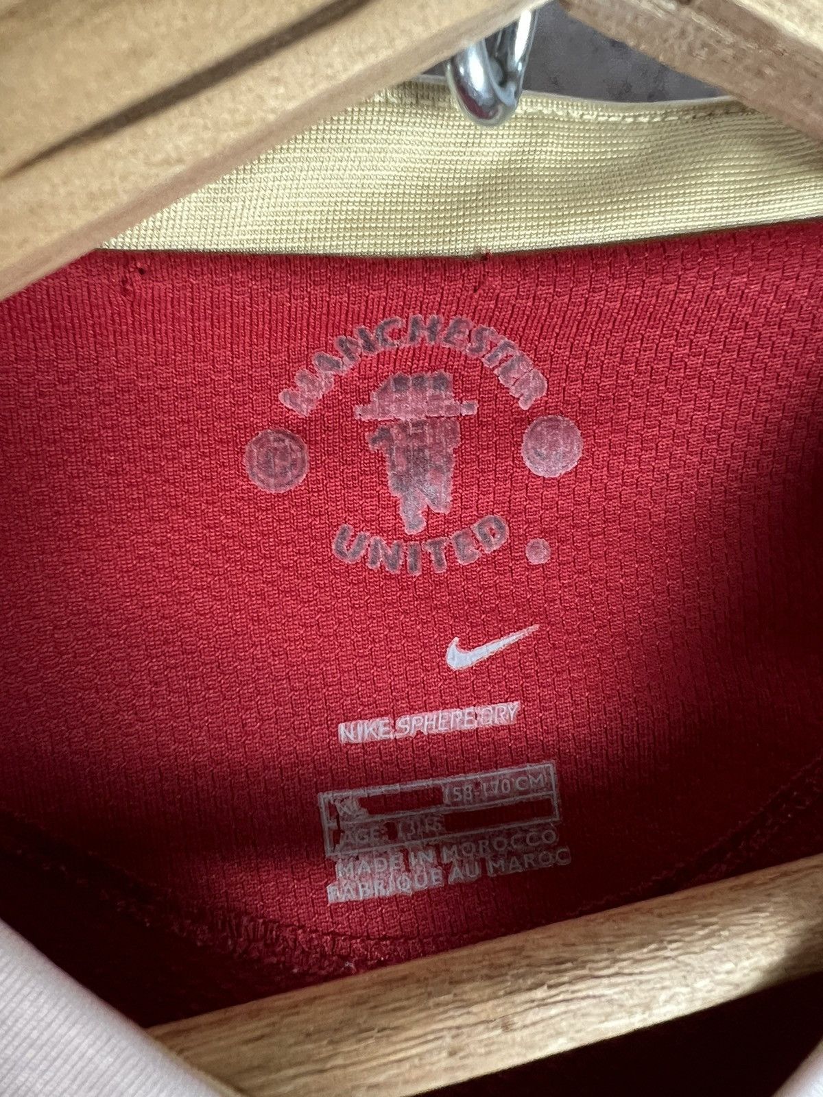 Nike Nike Manchester United Football Shirt Vodafone Size US S / EU 44-46 / 1 - 3 Thumbnail