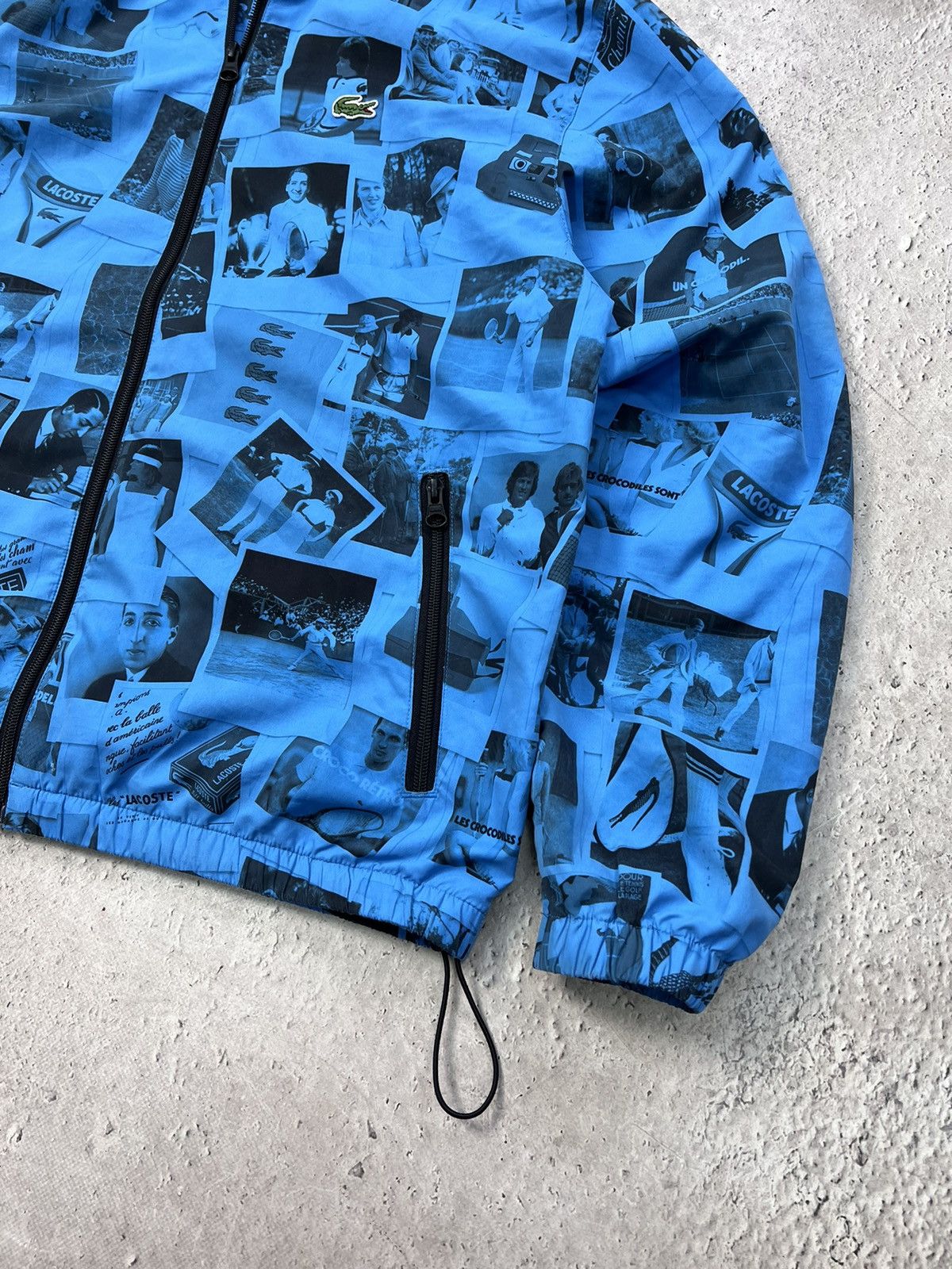 Lacoste × Polaroid Vintage Lacoste x Polaroid track nylon zip jacket Size US L / EU 52-54 / 3 - 8 Thumbnail