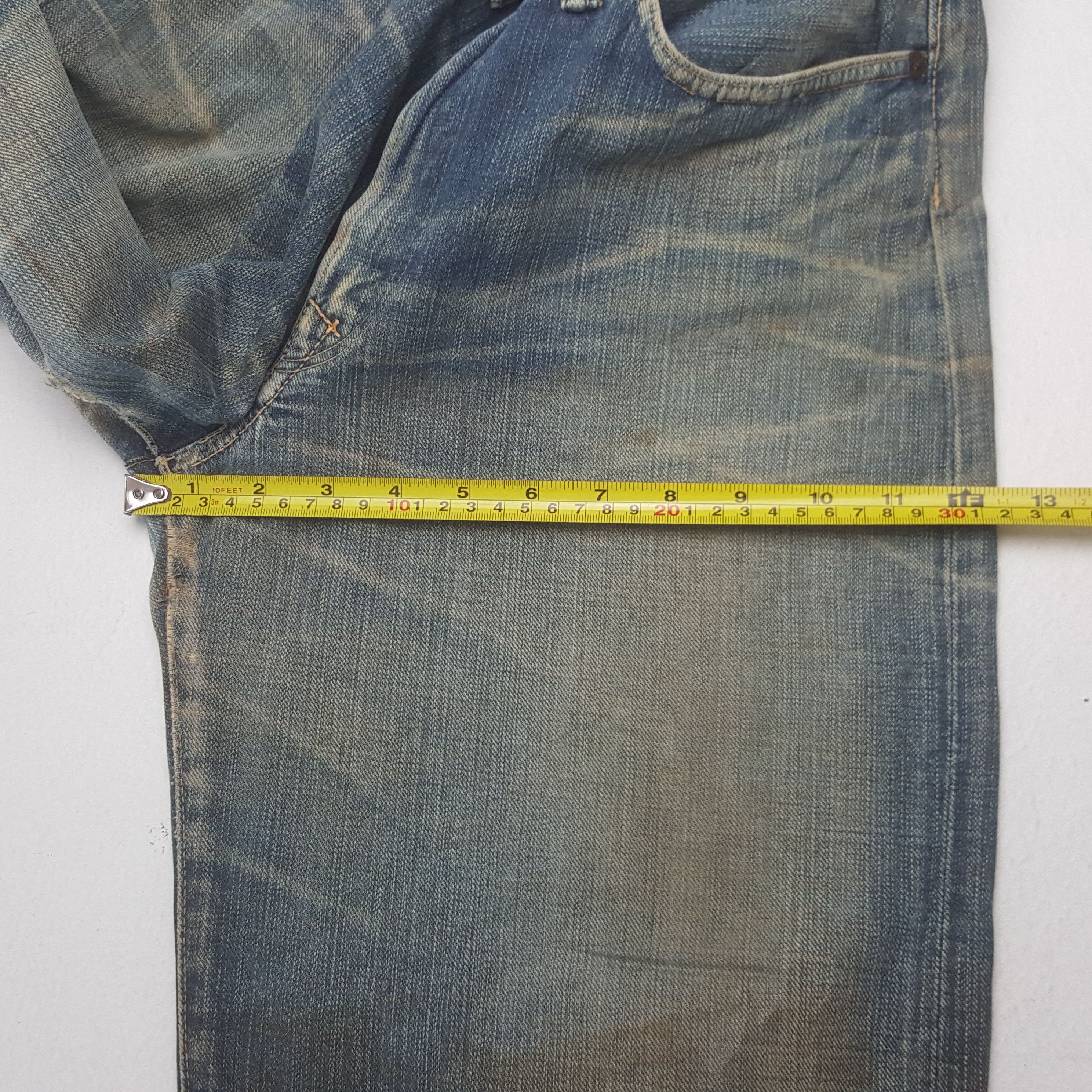 45rpm Vintage 45rpm Japanese Denim Jeans Size US 32 / EU 48 - 9 Thumbnail