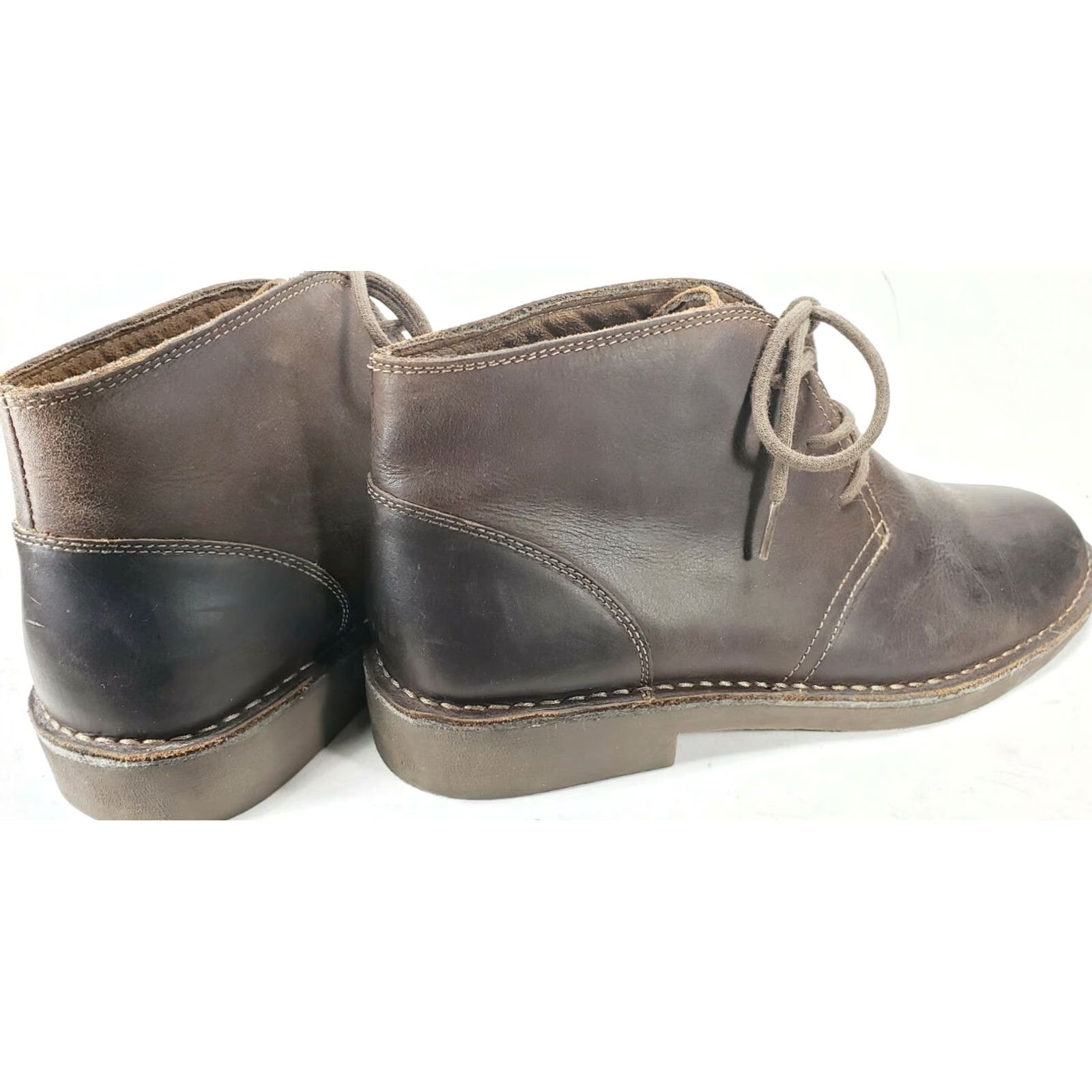 Chaps VINTAGE CHAPS CHUKKA DESERT BOOTS MEN'S 13M BROWN CASUAL Leather Finish Size US 13 / EU 46 - 5 Thumbnail