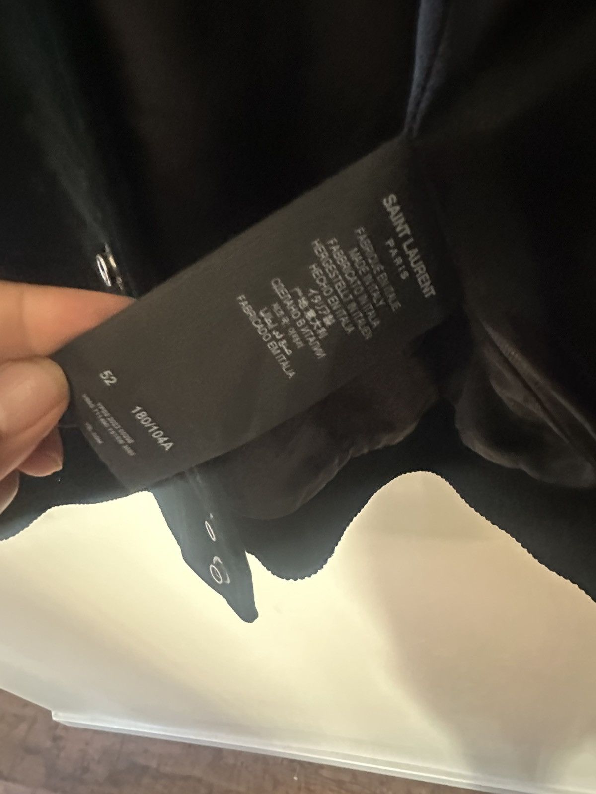 Saint Laurent Paris Rare SL Teddy (Velvet Special Edition) Size US L / EU 52-54 / 3 - 5 Thumbnail