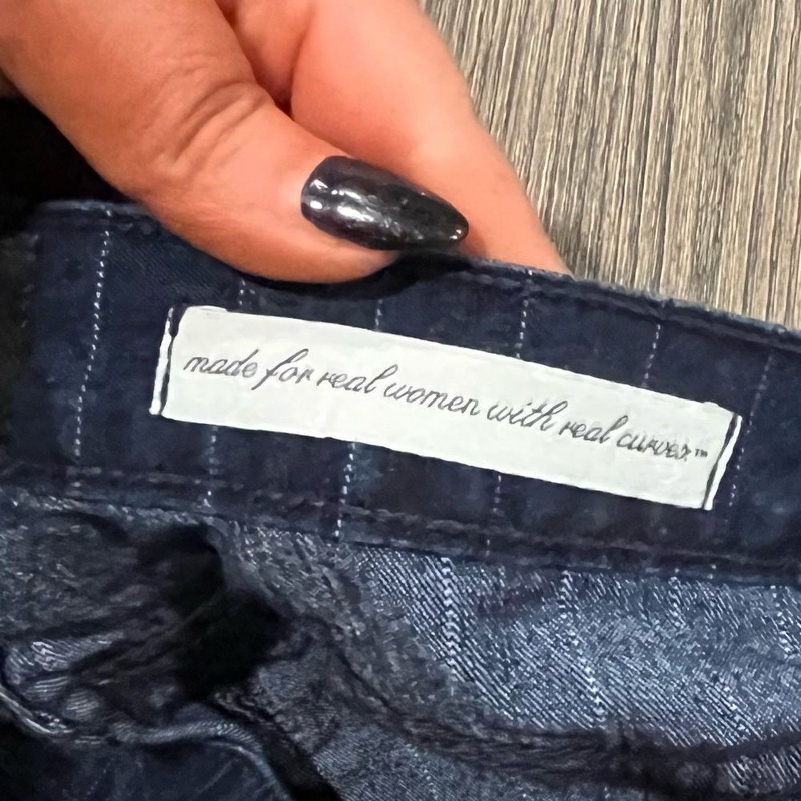 NYDJ Not your daughters jeans Straight Leg Pants Pin Stripe Siz 4 Size 27" / US 4 / IT 40 - 7 Thumbnail